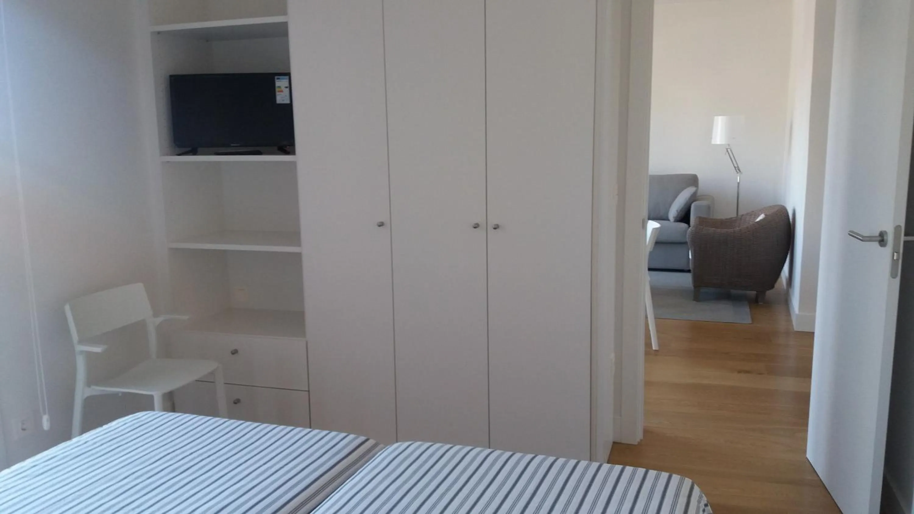 Bedroom, Bed in Larramendi Terrace Apartment