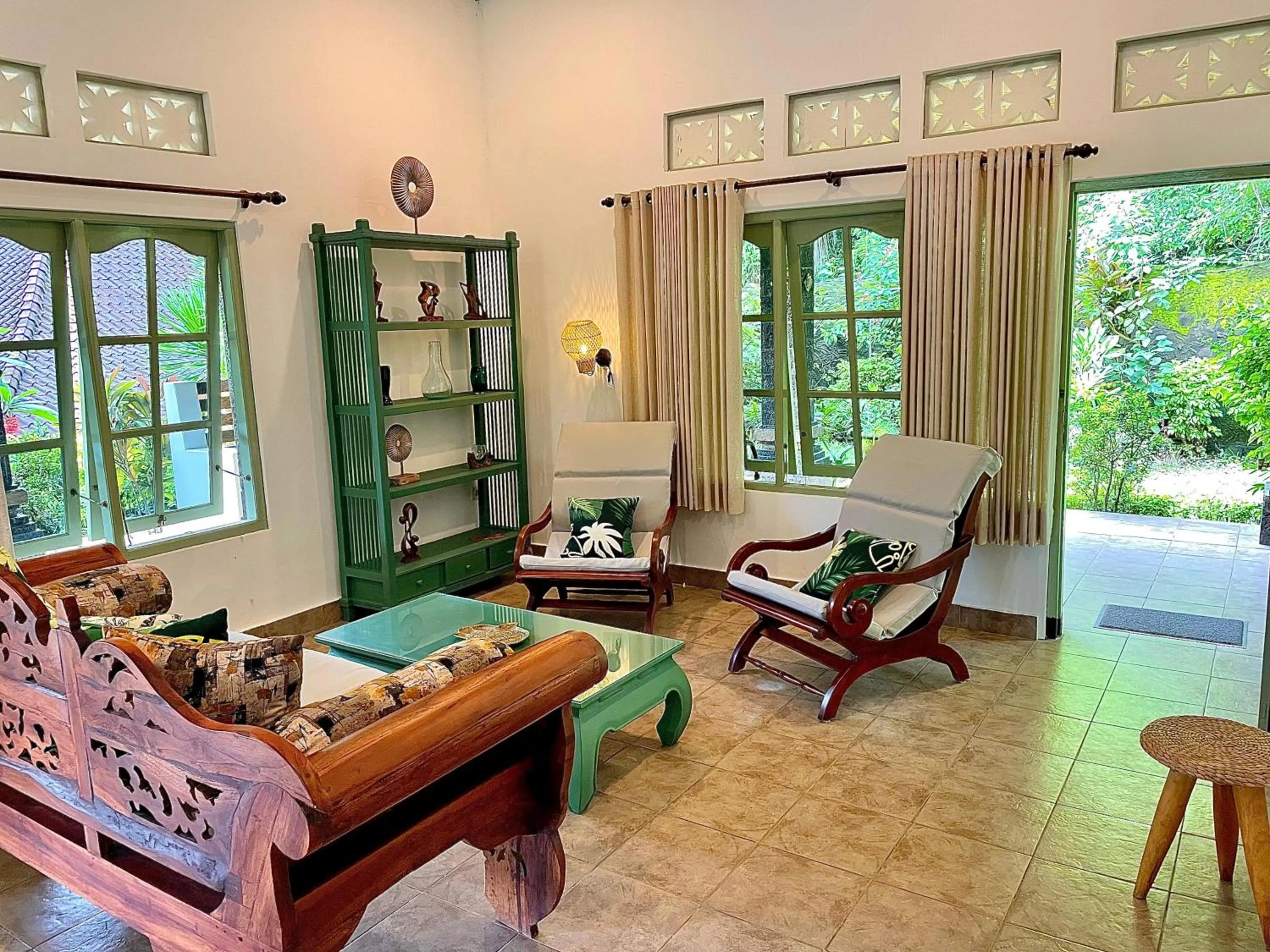 Living room in Dasa Wana - DW Jungle Resort - Candidasa