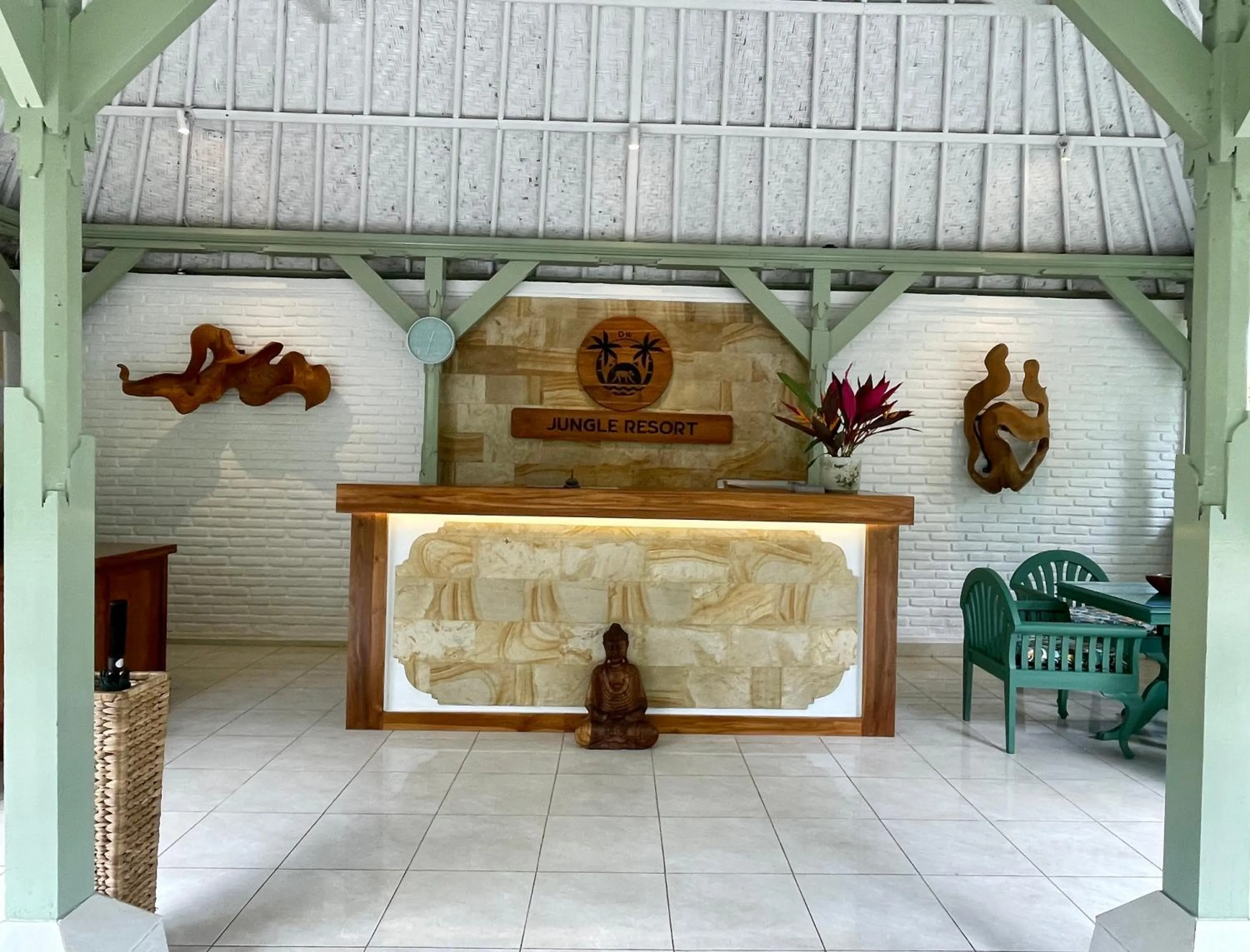 Lobby or reception in Dasa Wana - DW Jungle Resort - Candidasa