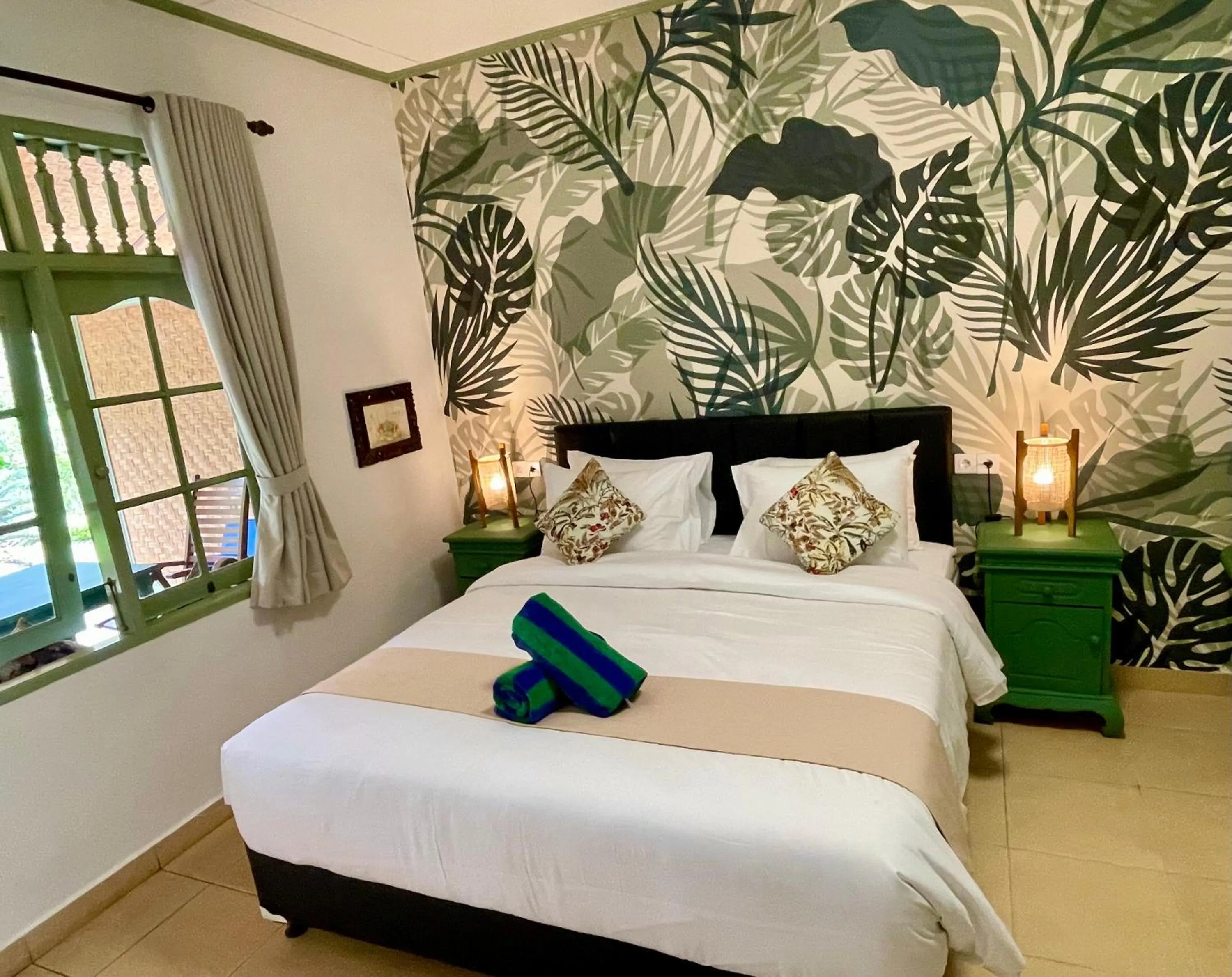 Bed in Dasa Wana - DW Jungle Resort - Candidasa