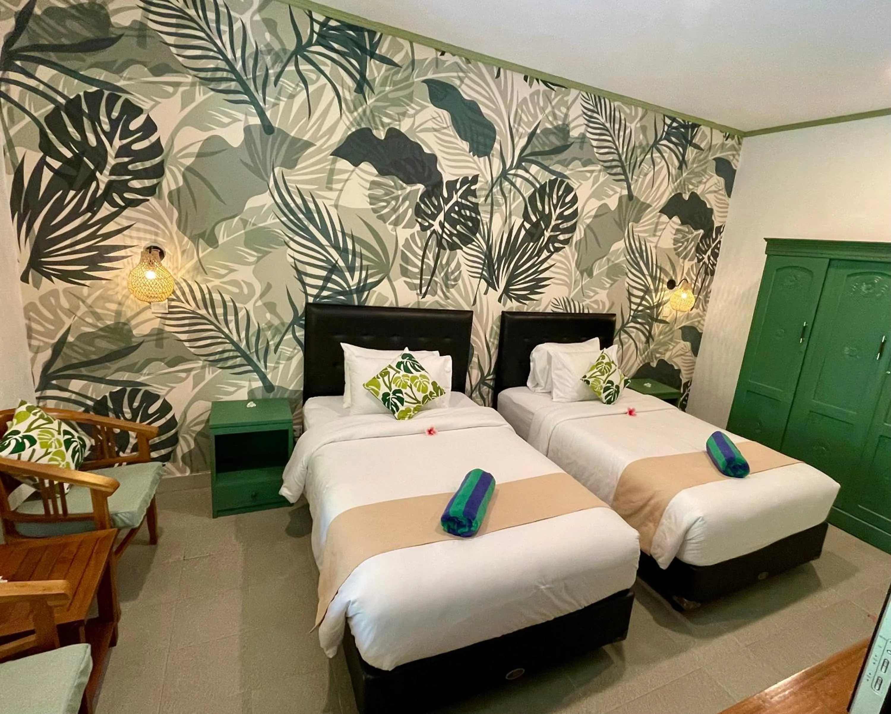 Bed in Dasa Wana - DW Jungle Resort - Candidasa