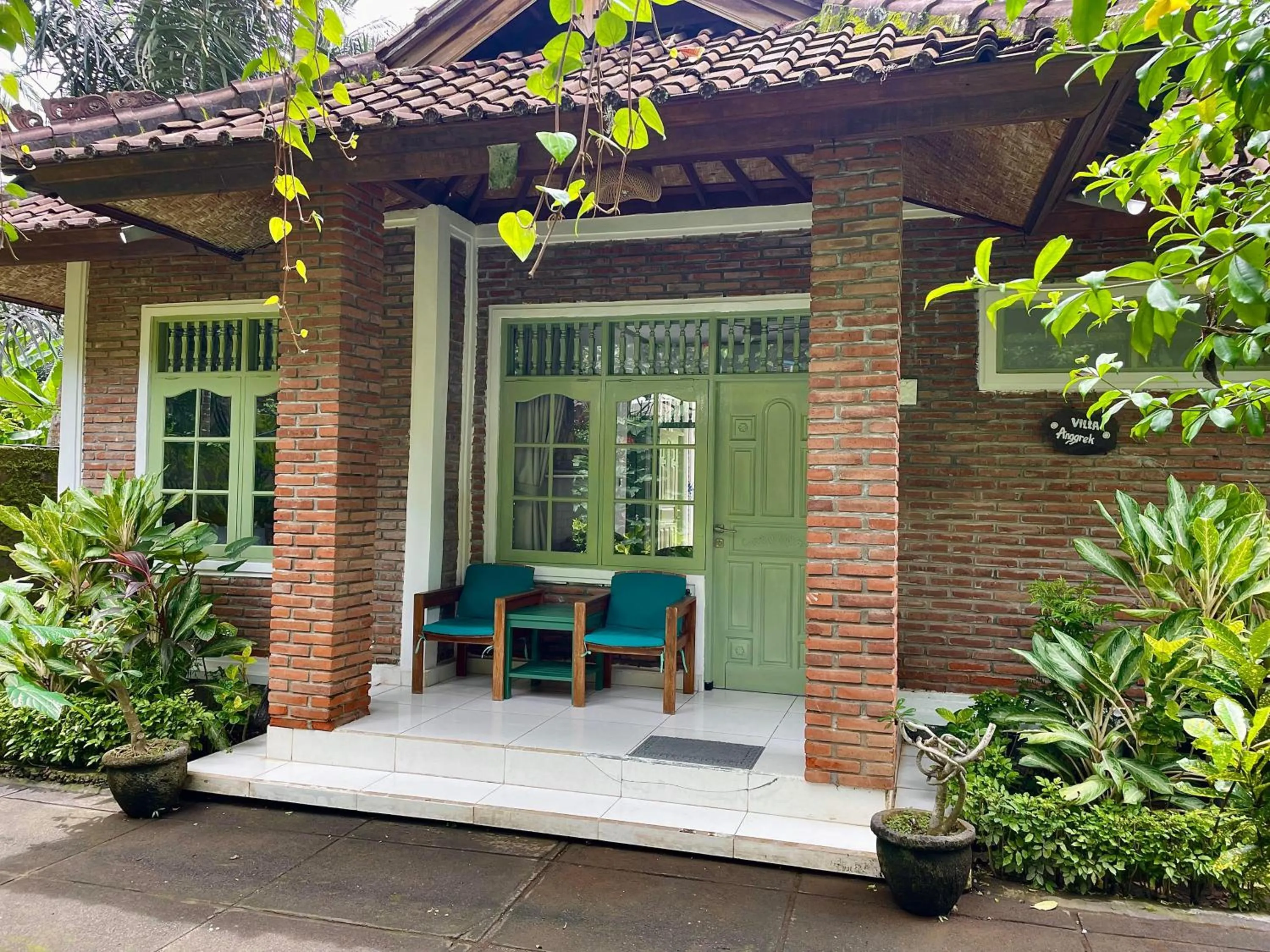 Balcony/Terrace in Dasa Wana - DW Jungle Resort - Candidasa