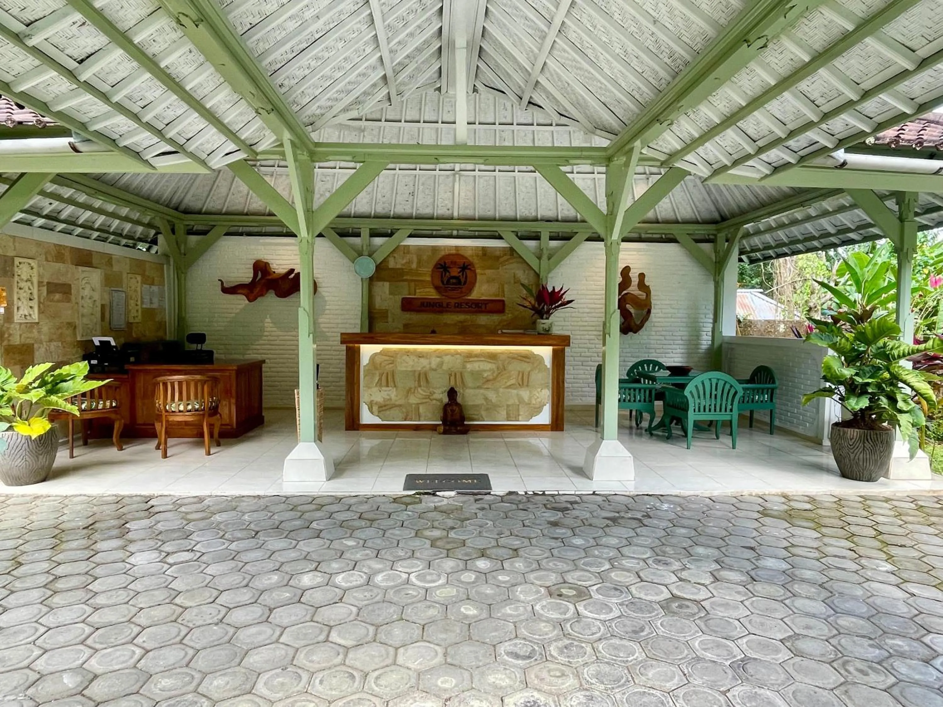 Lobby or reception in Dasa Wana - DW Jungle Resort - Candidasa