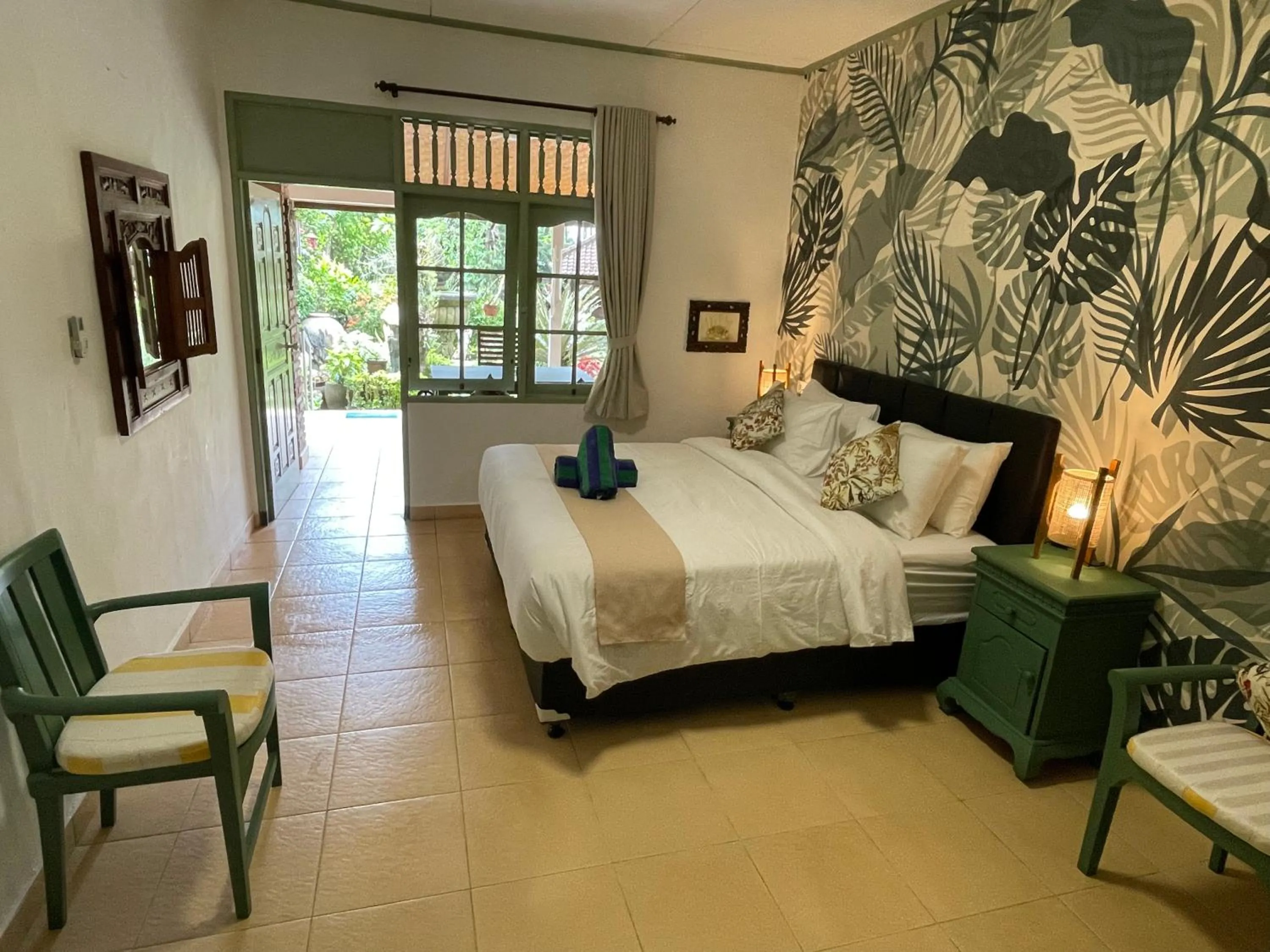 Bed in Dasa Wana - DW Jungle Resort - Candidasa