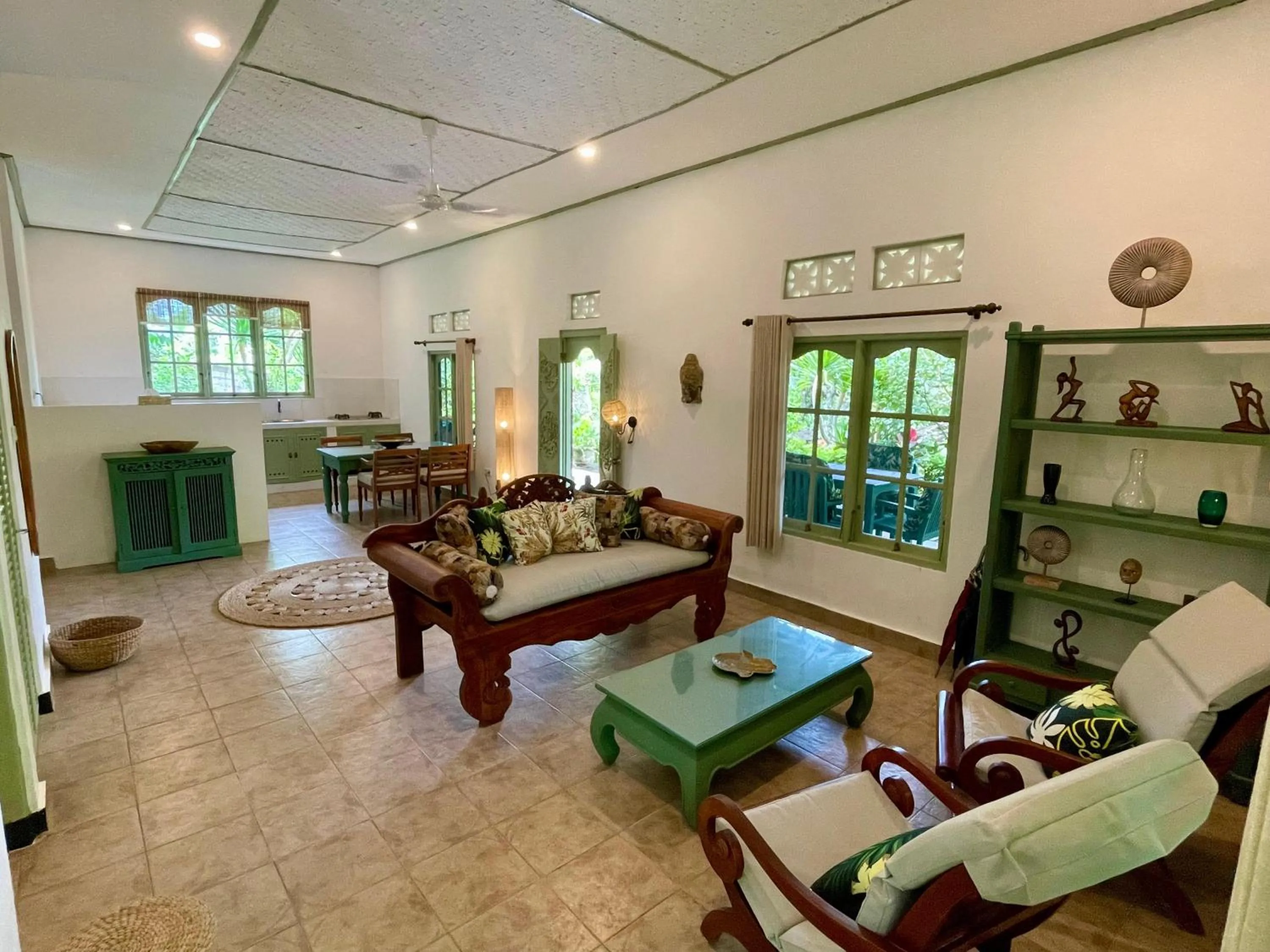 Living room in Dasa Wana - DW Jungle Resort - Candidasa