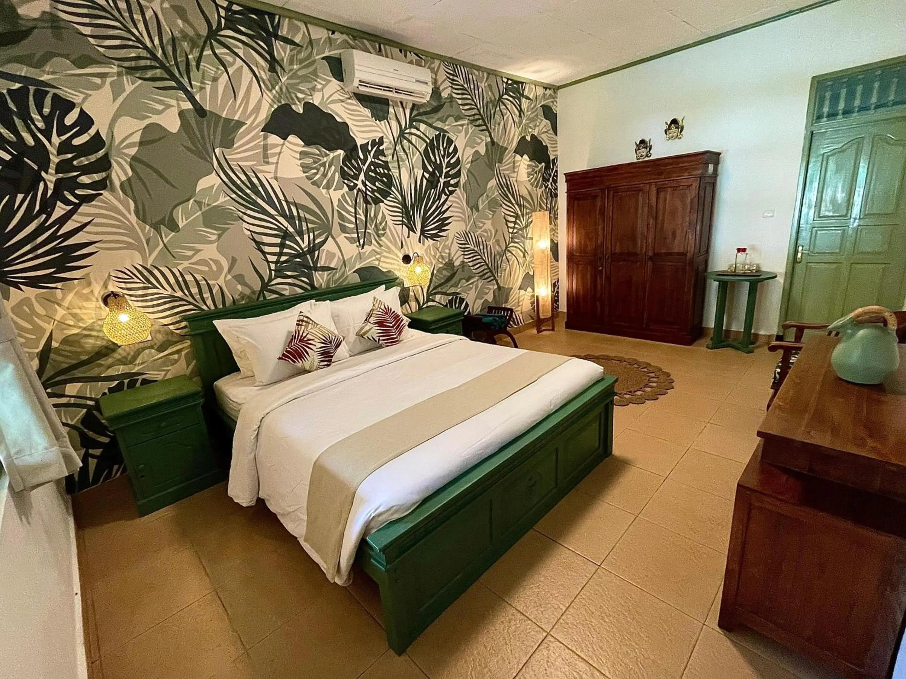 Bedroom, Bed in Dasa Wana - DW Jungle Resort - Candidasa