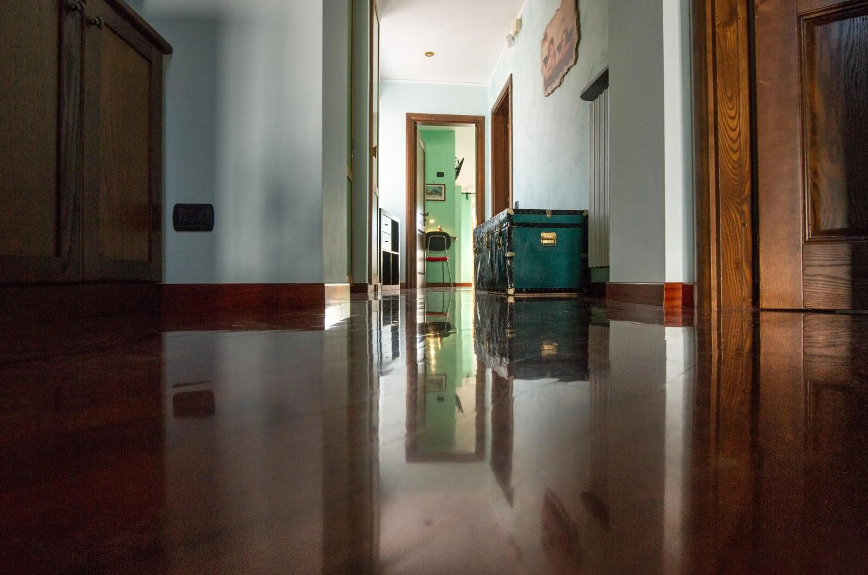 Decorative detail, TV/Entertainment Center in B&b Rosaria Amalfi Coast