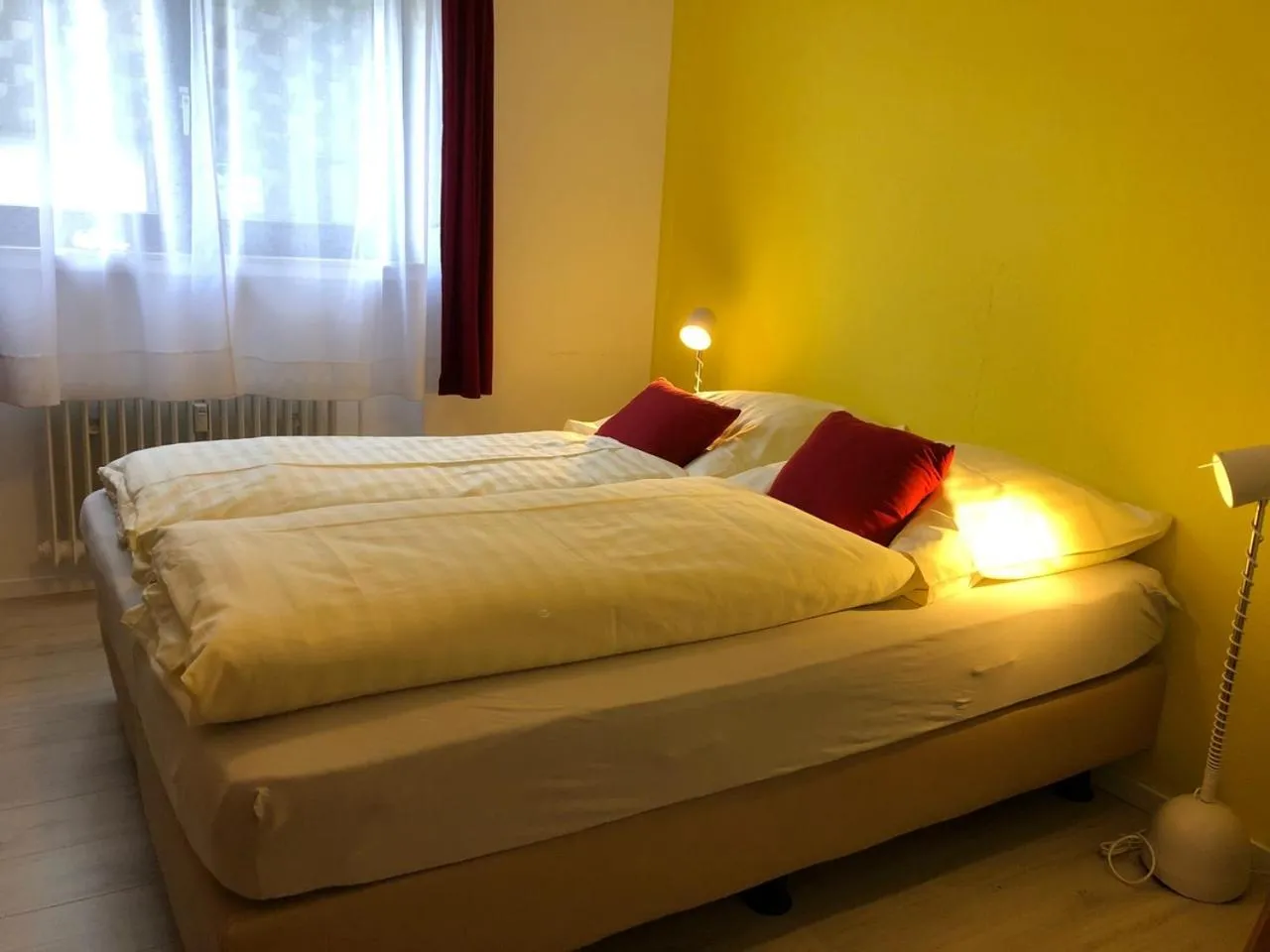 Bed in Apartment Blickfang Winterberg