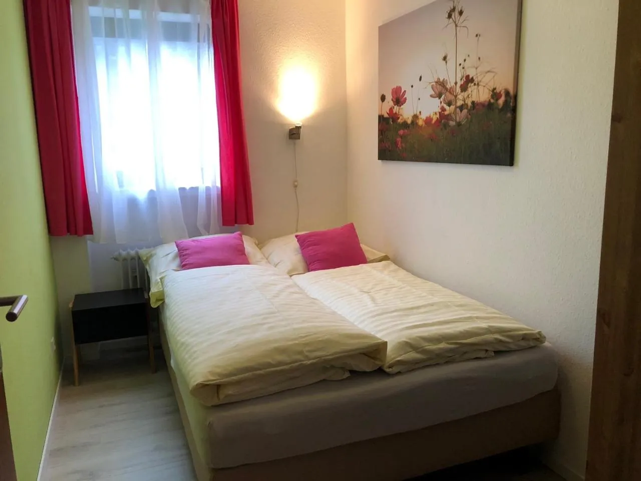 Bed in Apartment Blickfang Winterberg