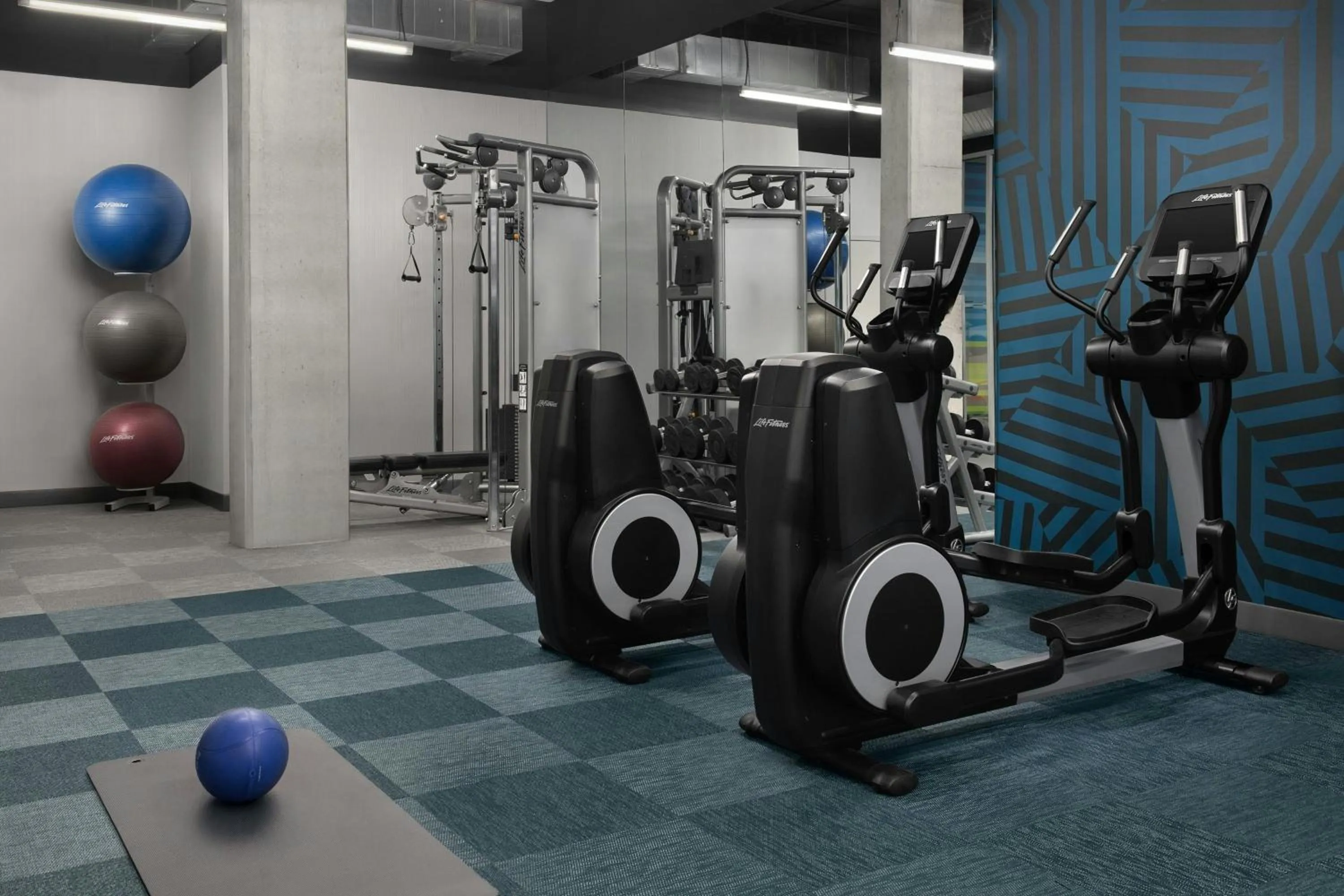 Fitness centre/facilities in Aloft Hillsboro-Beaverton