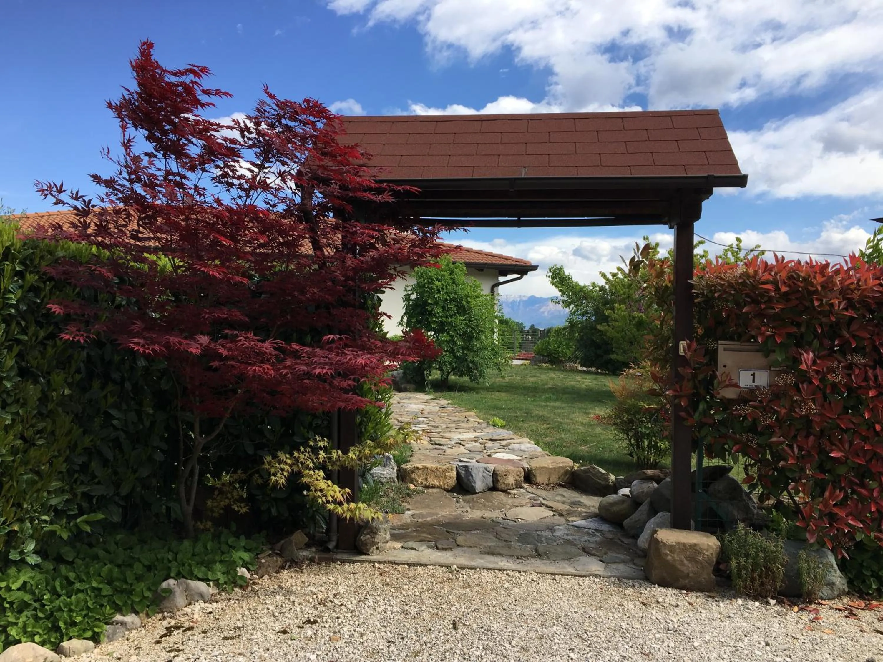 Facade/entrance in A Cjase di Sandra