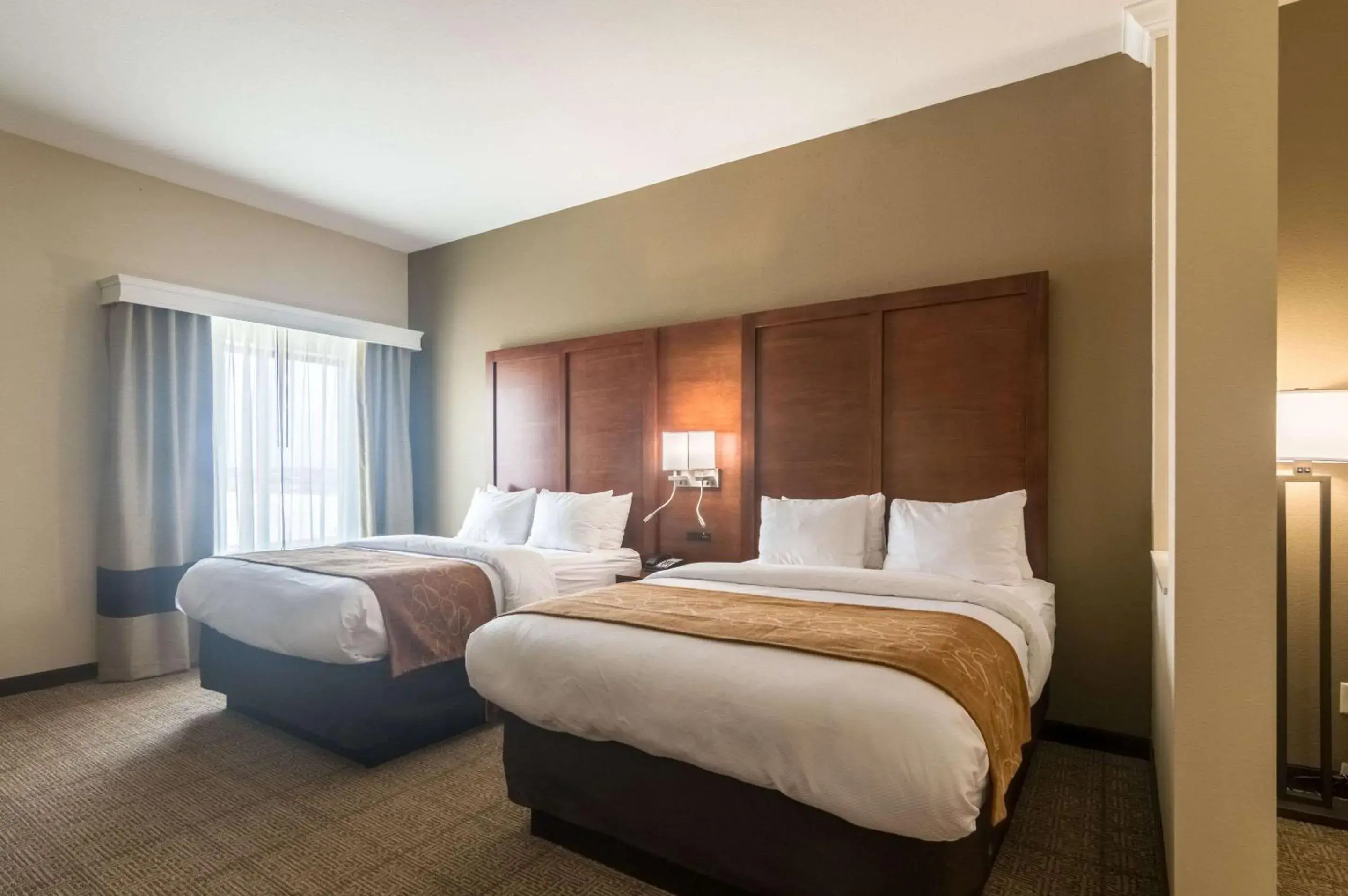 Queen Room with Two Queen Beds - Disability Access in Comfort Suites Meridian and I-40 Queen Room with Two Queen Beds - Disability Access in Comfort Suites Meridian and I-40