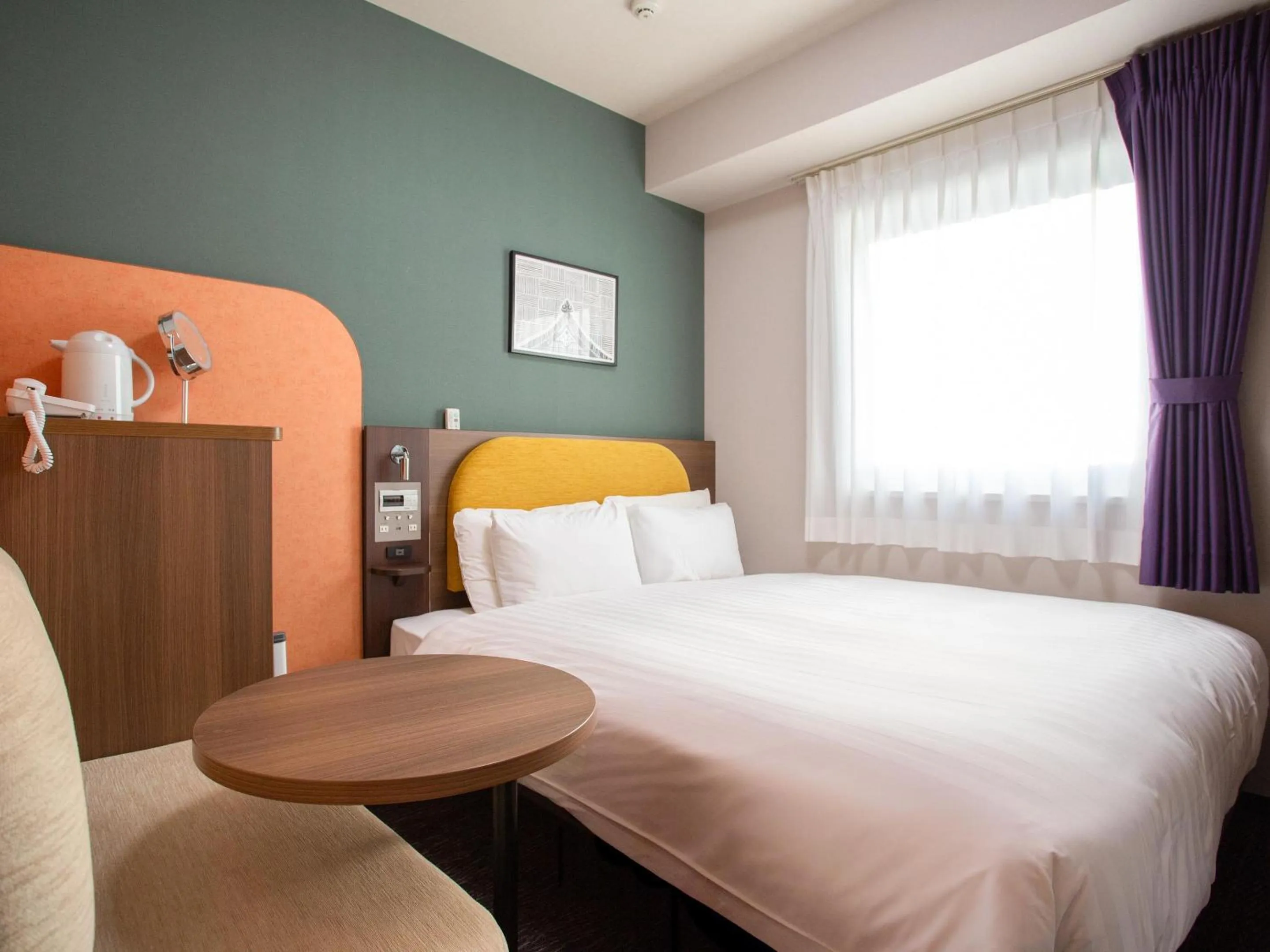 Bedroom, Bed in Comfort Hotel ERA Tokyo Higashi Kanda