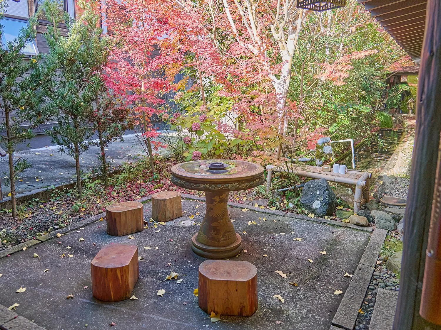 Area and facilities in Chikurakutei