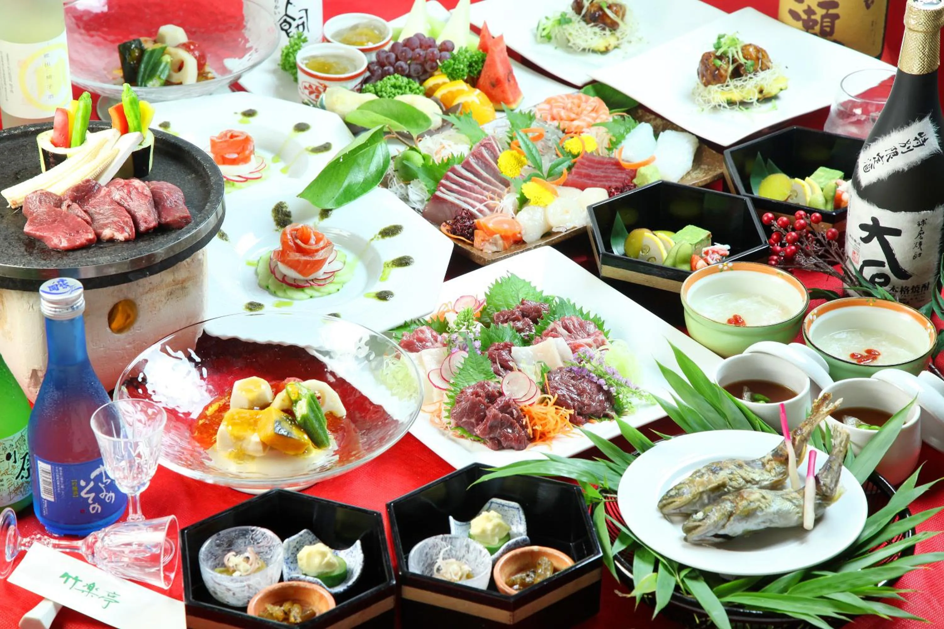 Dinner in Chikurakutei