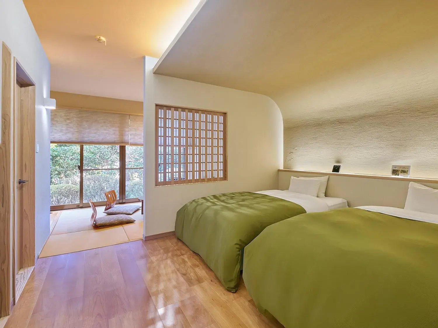 Photo of the whole room, Bed in Chikurakutei Photo of the whole room, Bed in Chikurakutei