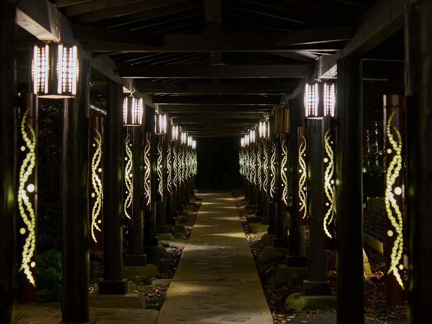 Area and facilities in Chikurakutei