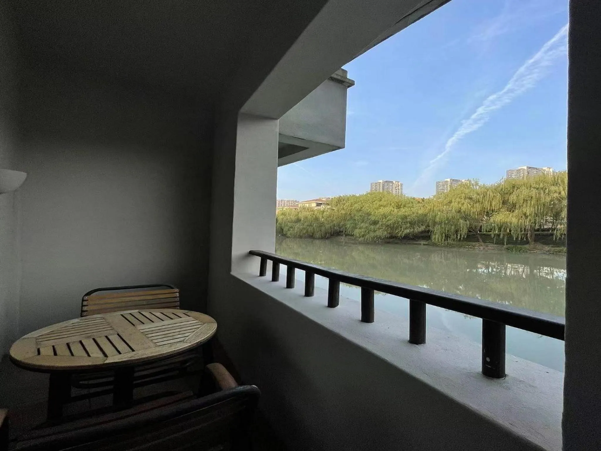 Balcony/Terrace in EBO Hotel Zijin gang Asian Games Park Store Zhejiang university