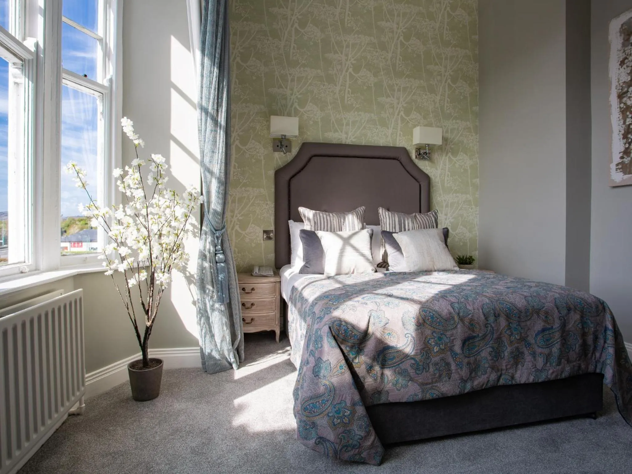 Bed in Eccles Hotel and Spa