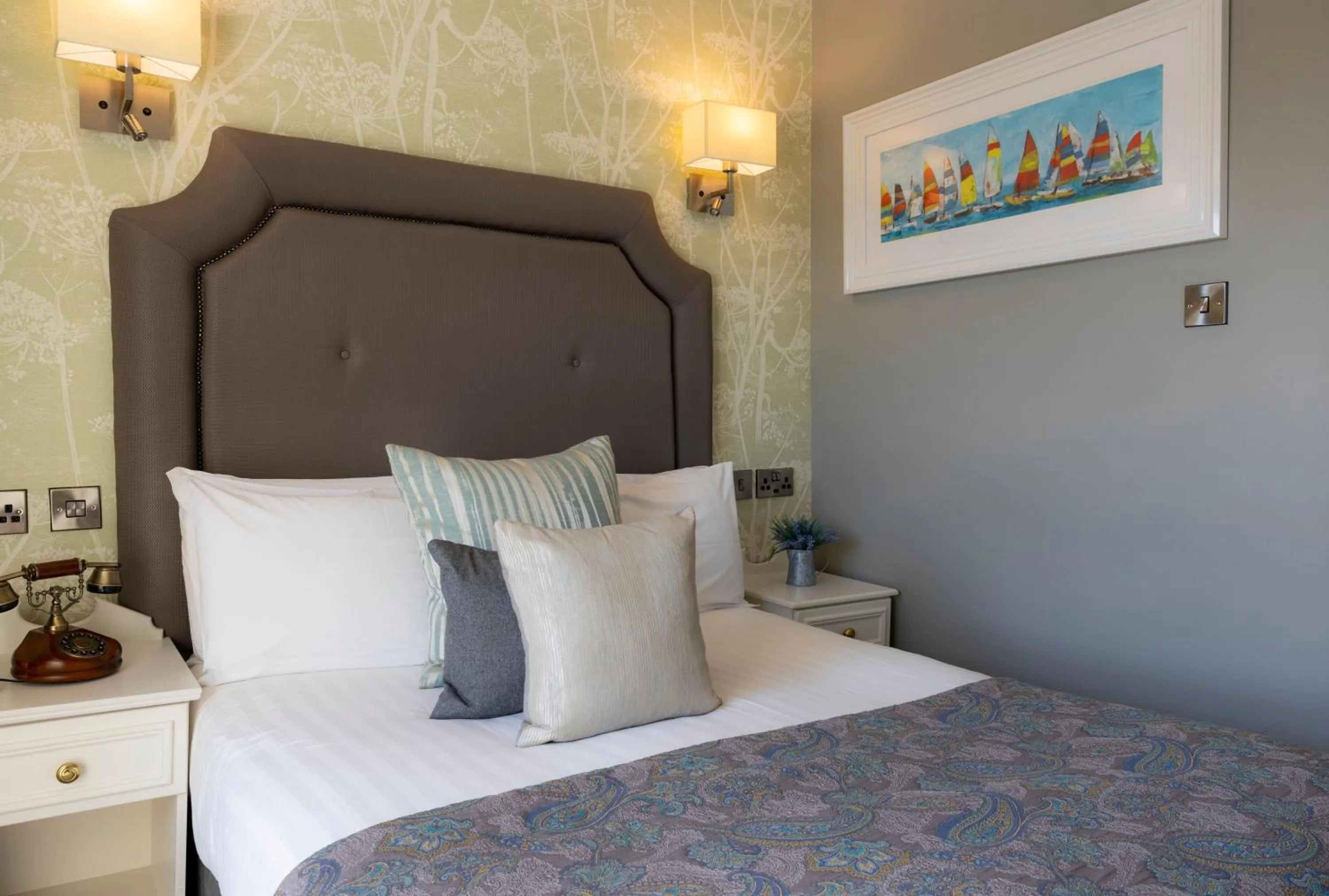 Bed in Eccles Hotel and Spa