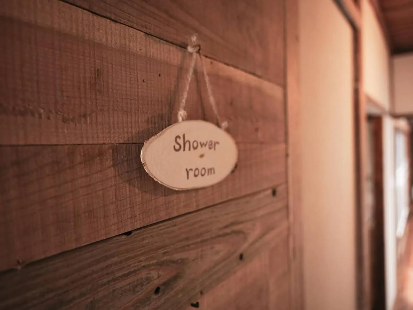 Shower in Taketa Ekimae Hostel cue