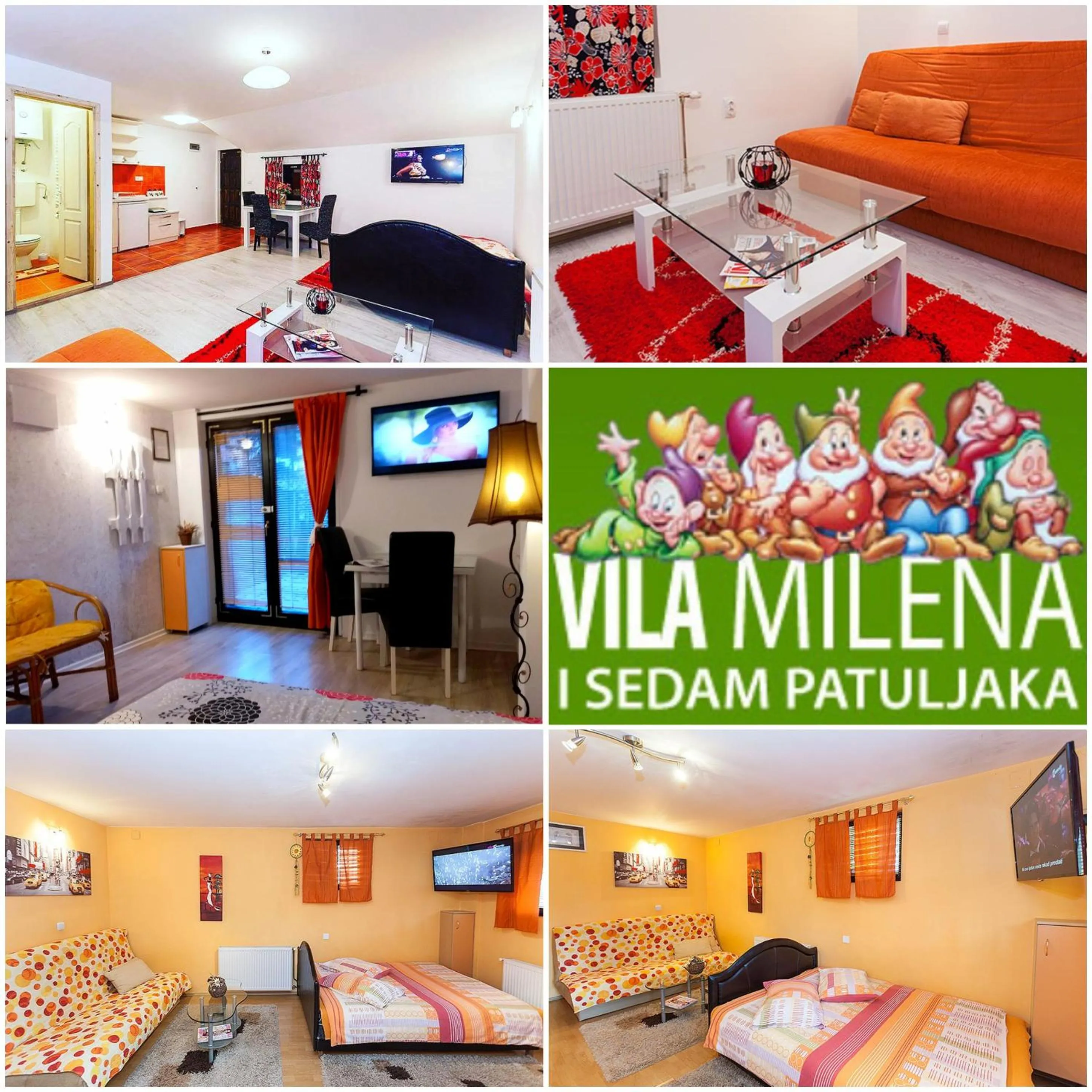 Bed in Apartments Milena Zlatibor - Dvorište & Parking