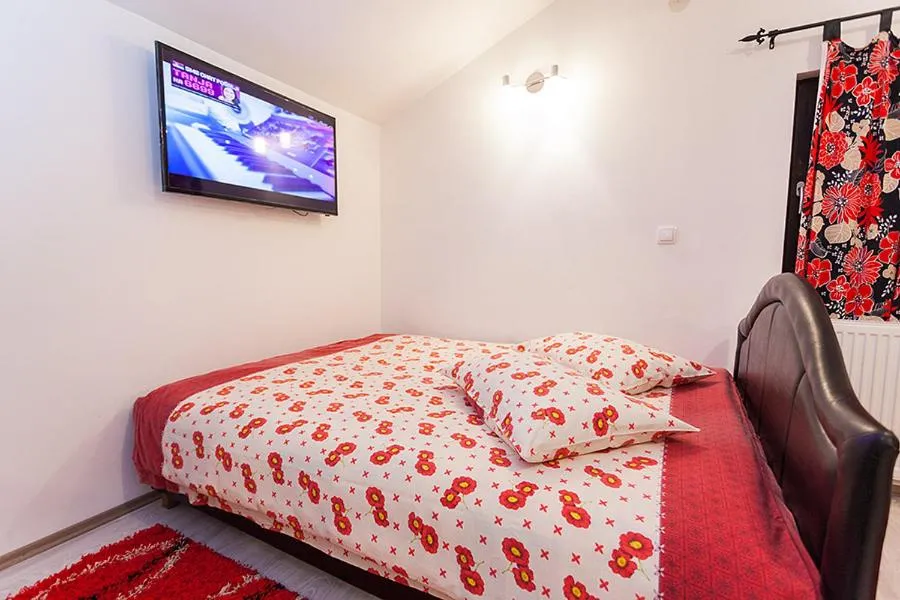 Bed in Apartments Milena Zlatibor - Dvorište & Parking