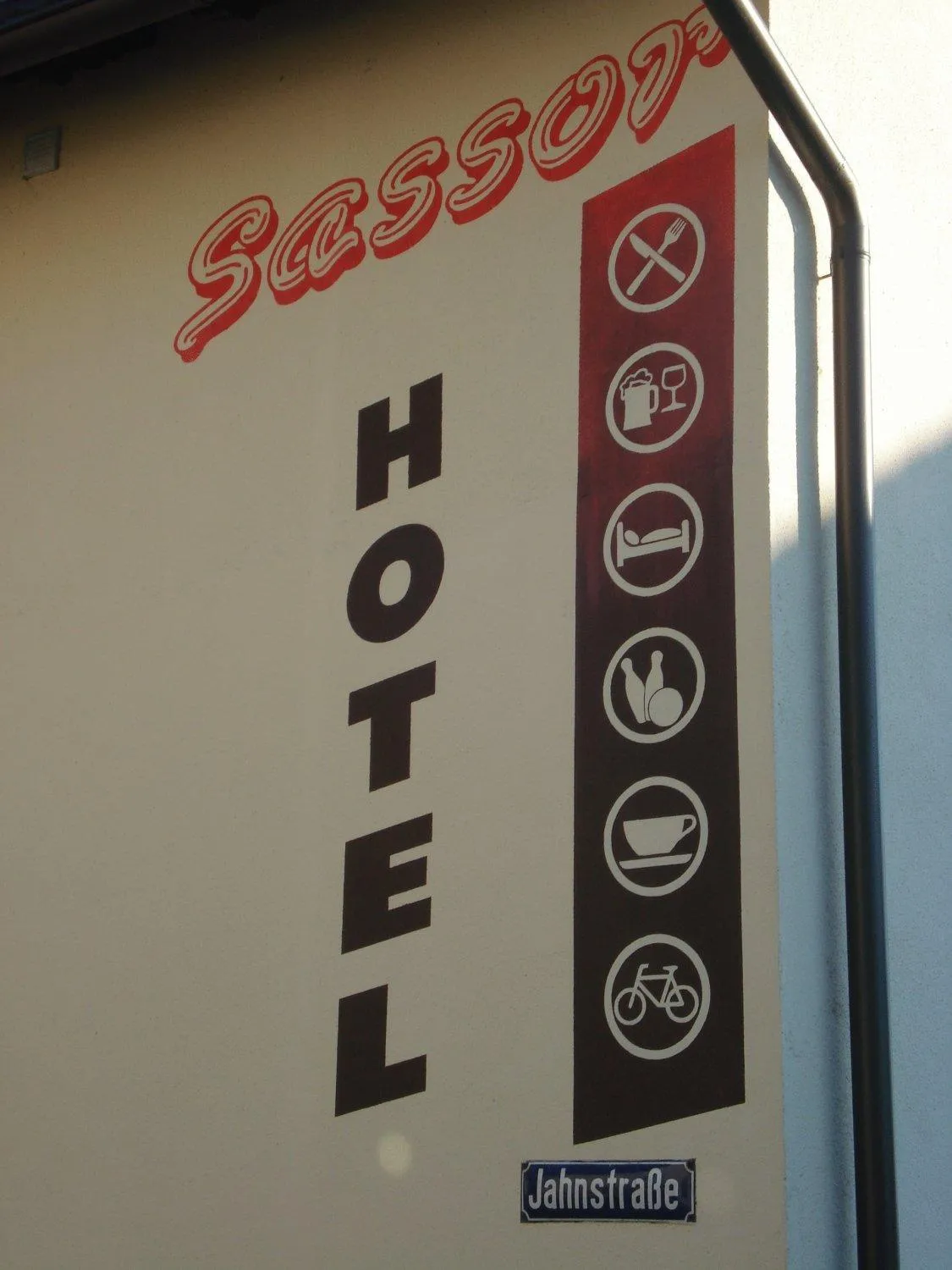 Facade/entrance in Hotel Sassor