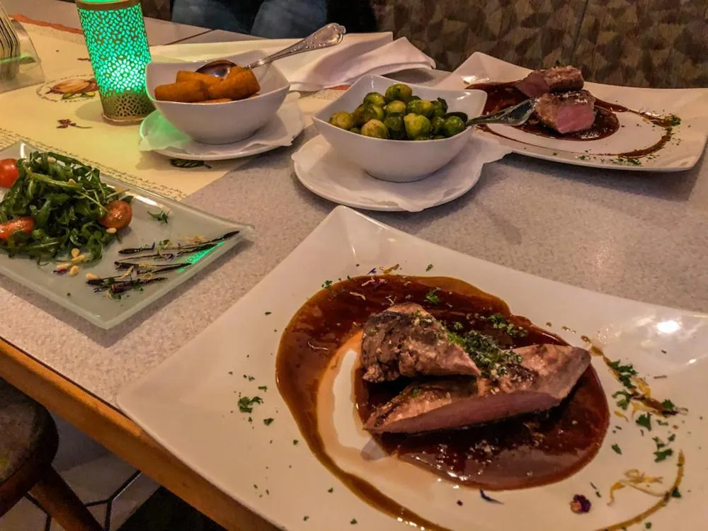 Food close-up in Hotel Sassor