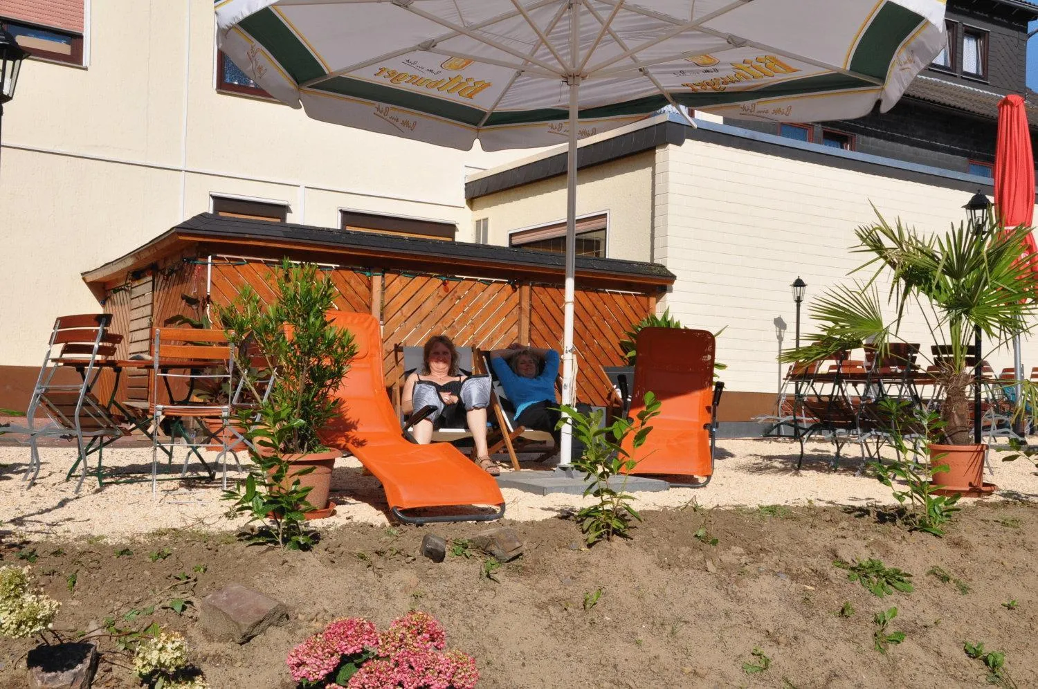 Garden in Hotel Sassor