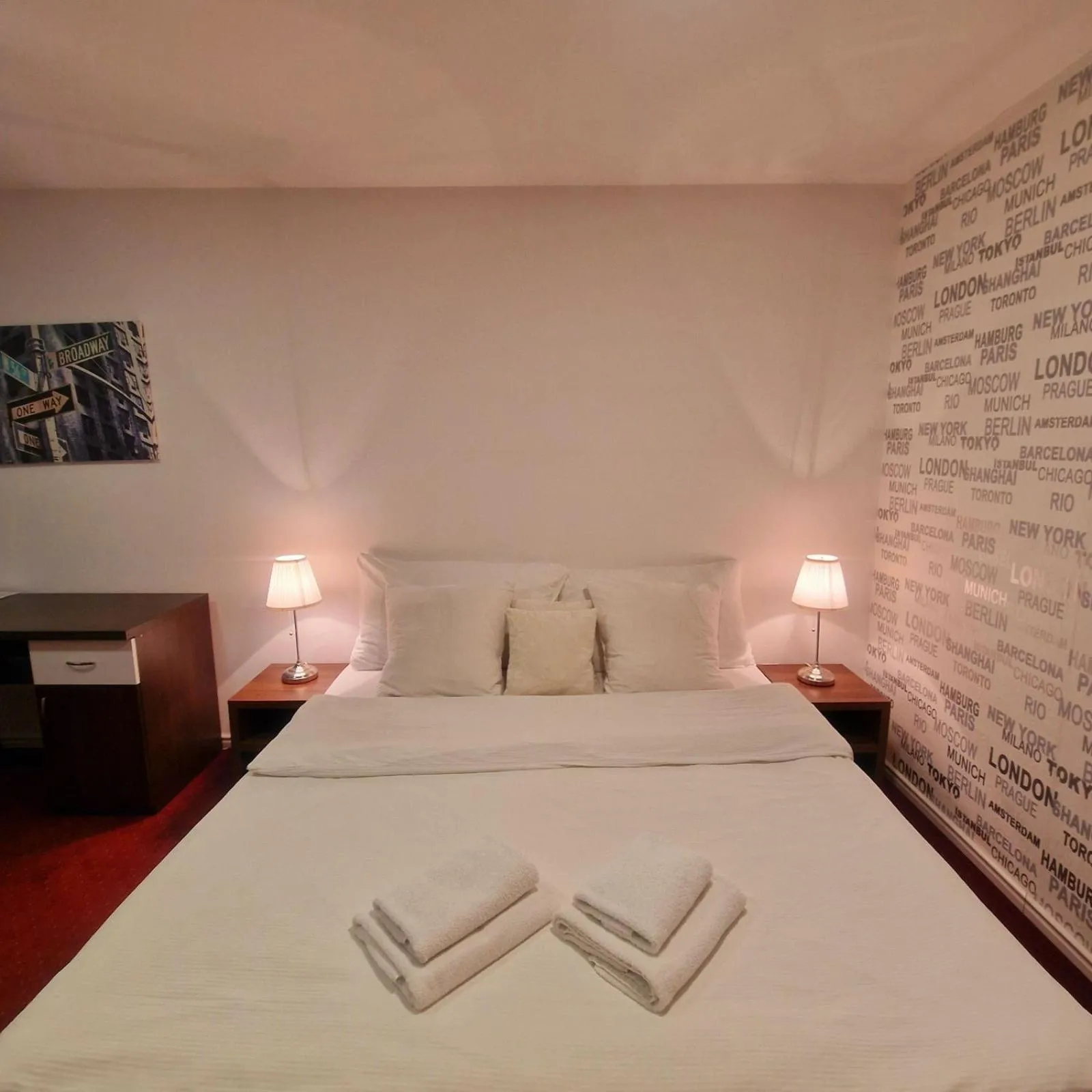 Bed in Swiss Plus Hotel