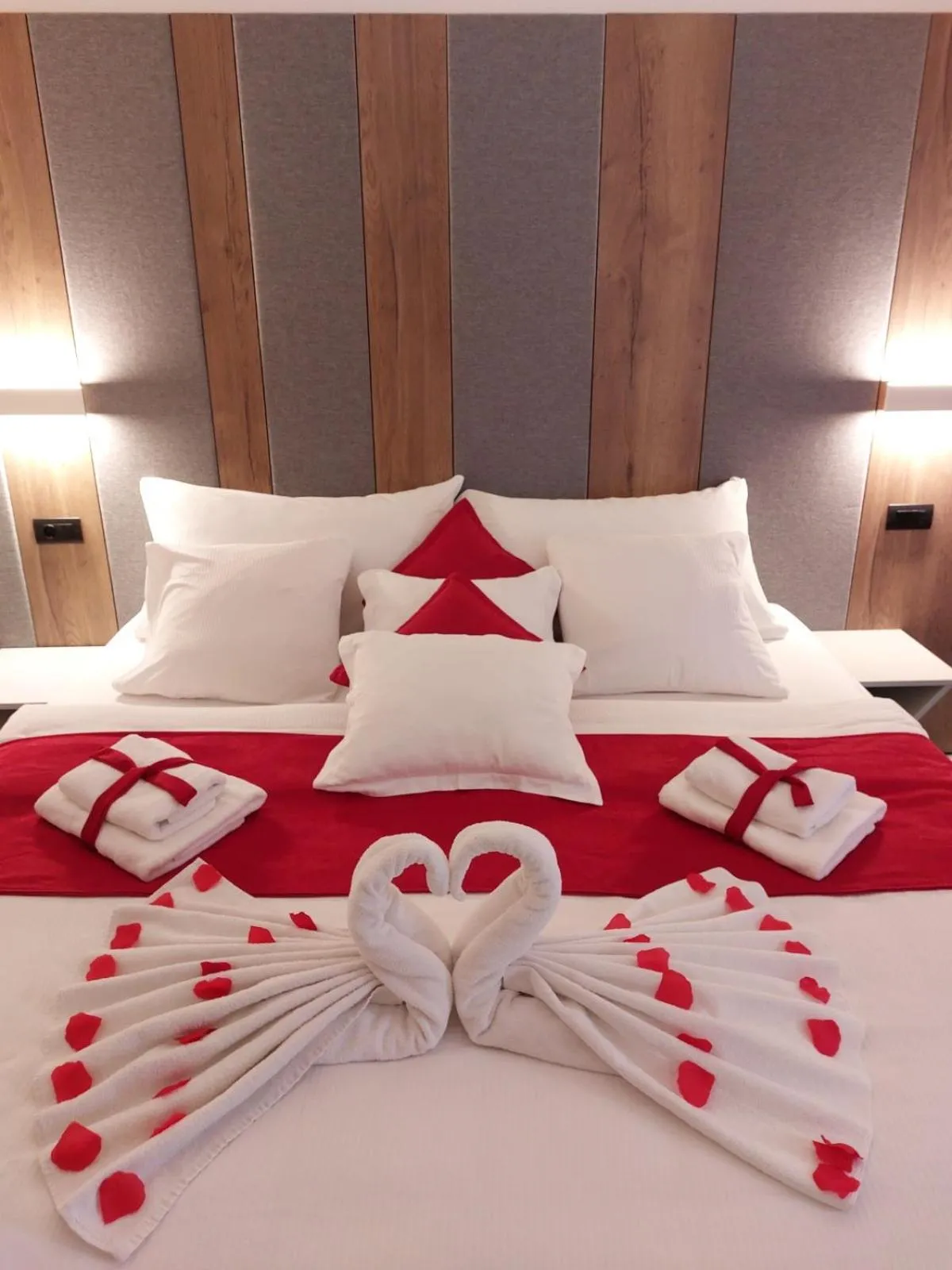 Bed in Swiss Plus Hotel