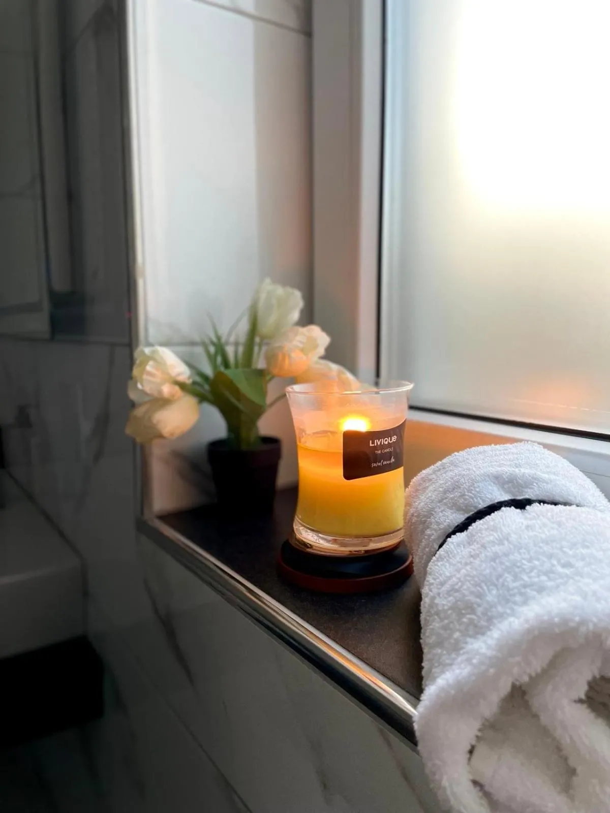 Bathroom in Swiss Plus Hotel