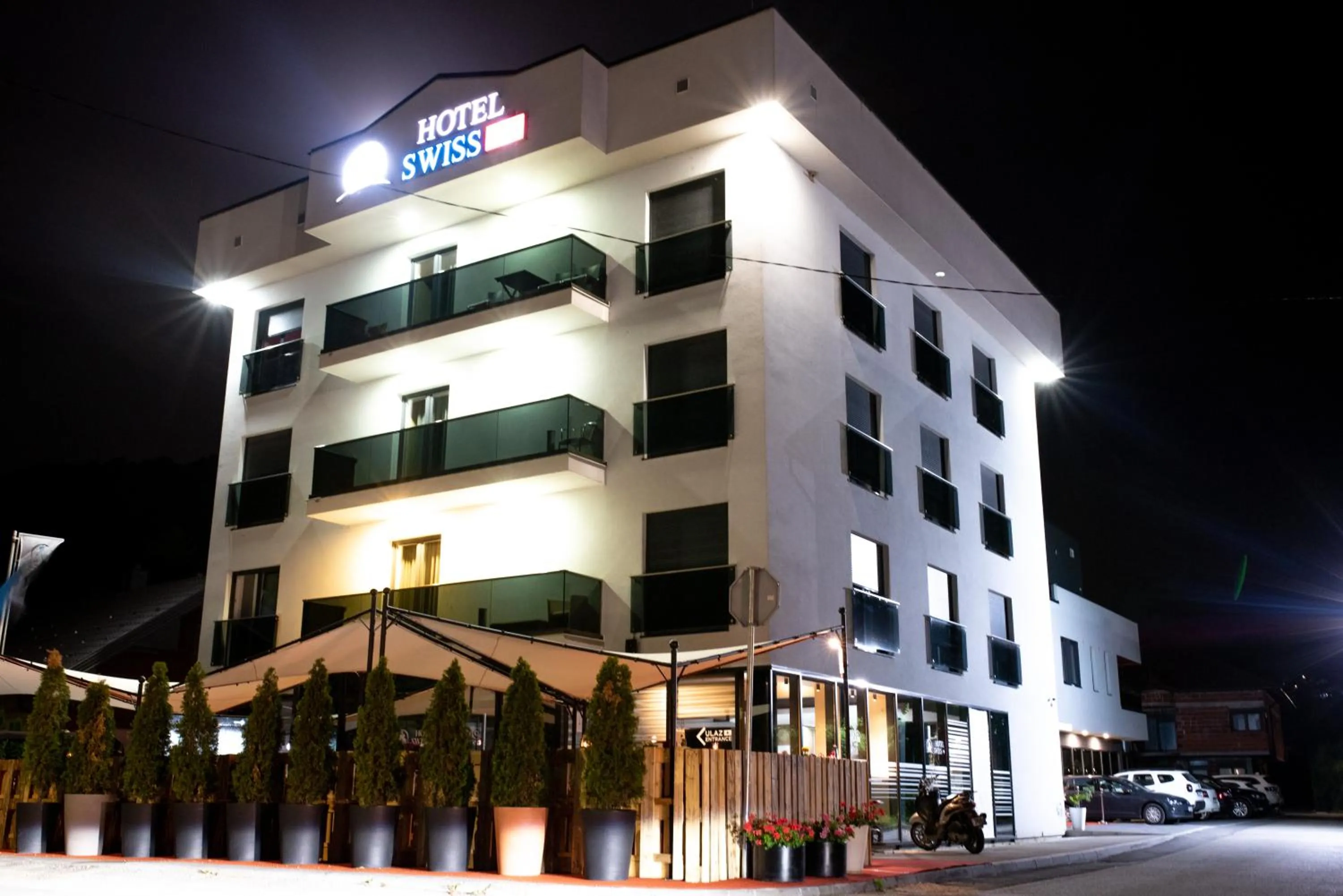 Property building in Swiss Plus Hotel
