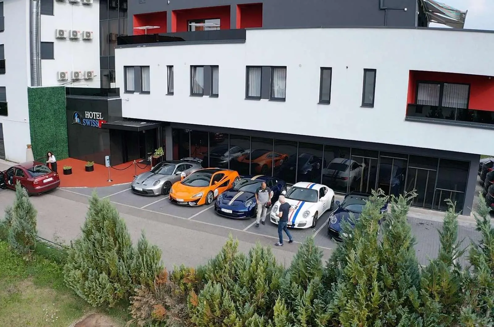 Property building in Swiss Plus Hotel
