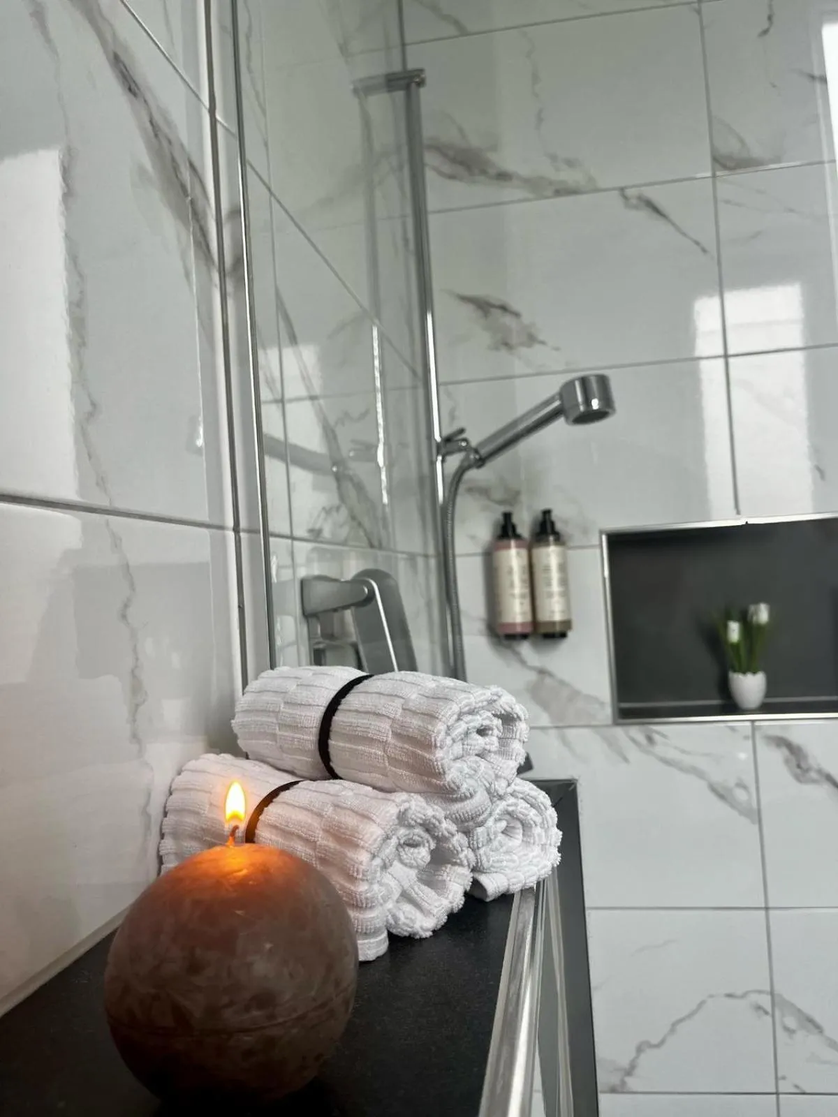 Shower in Swiss Plus Hotel