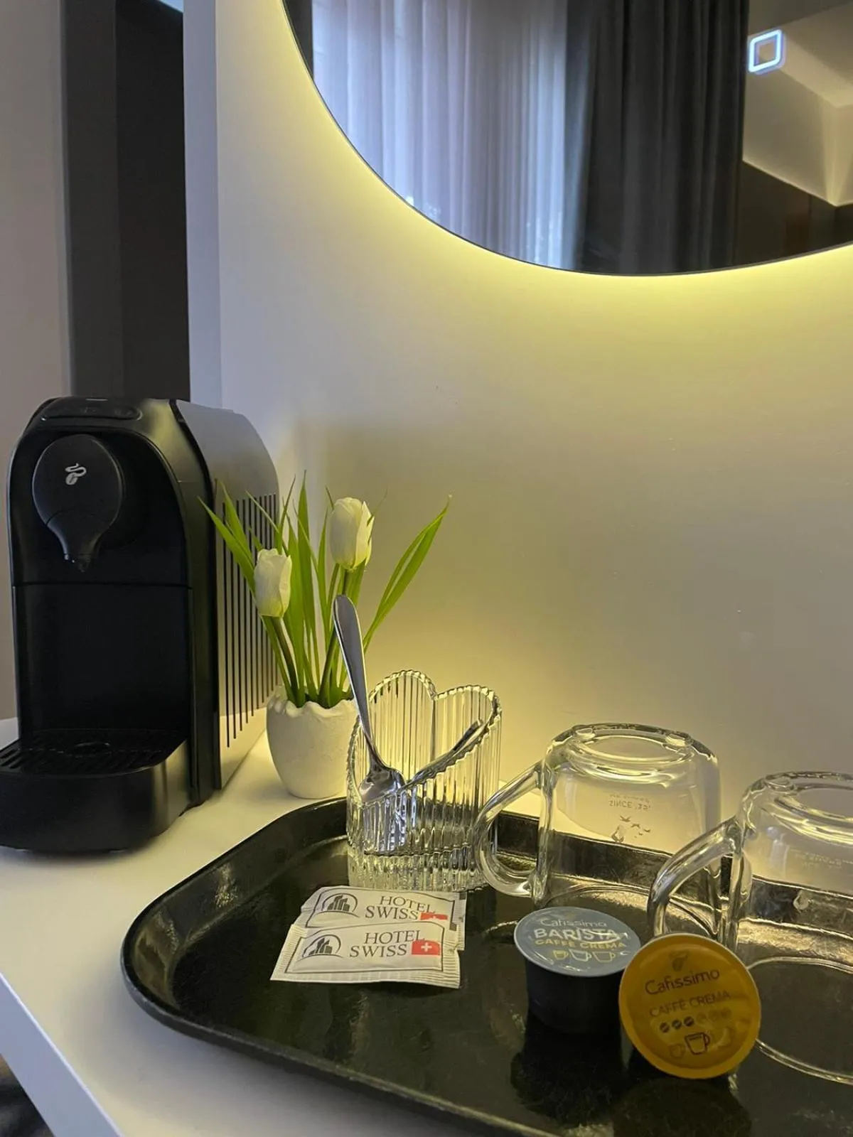 Coffee/tea facilities in Swiss Plus Hotel