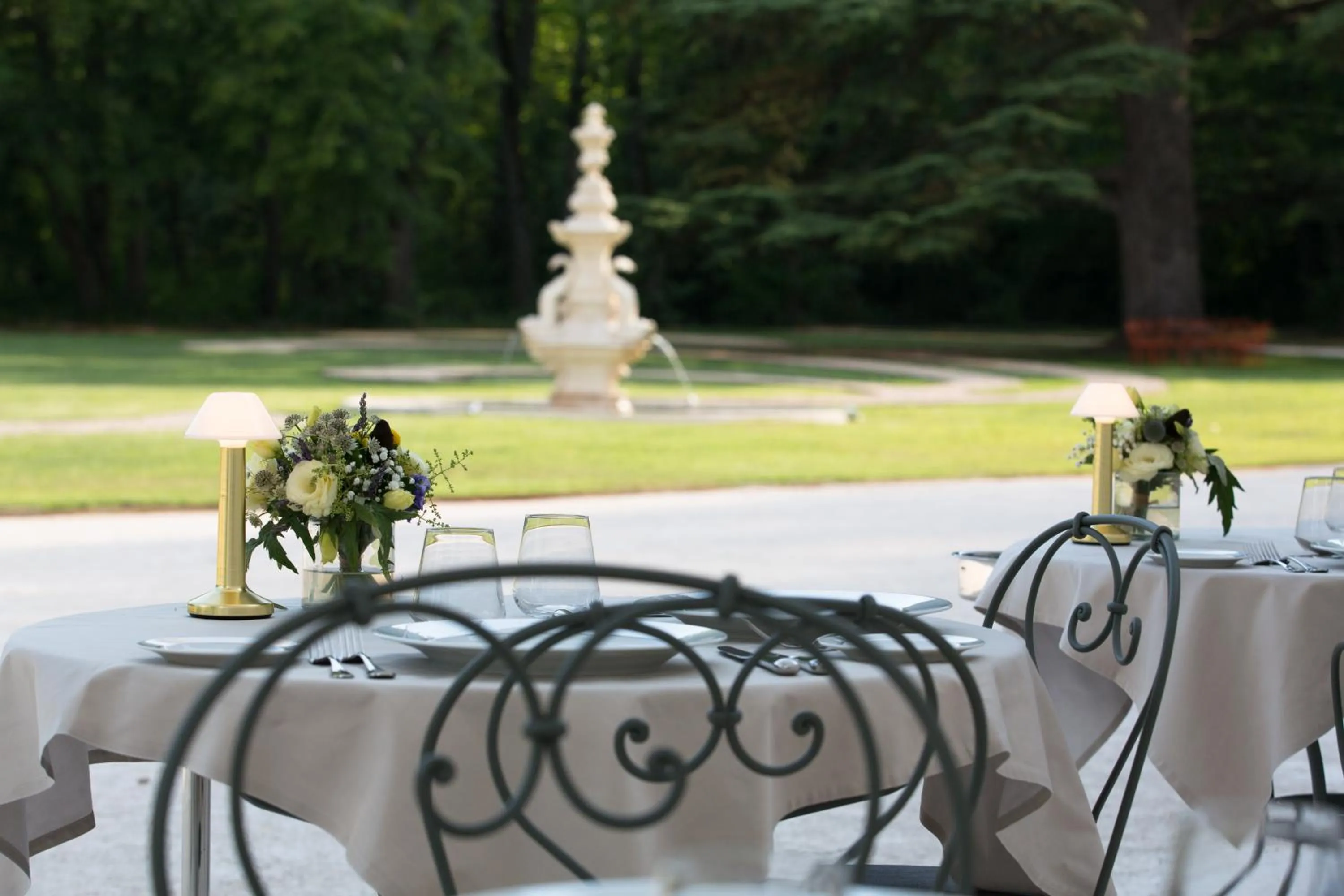 Restaurant/places to eat in Château de Fonscolombe