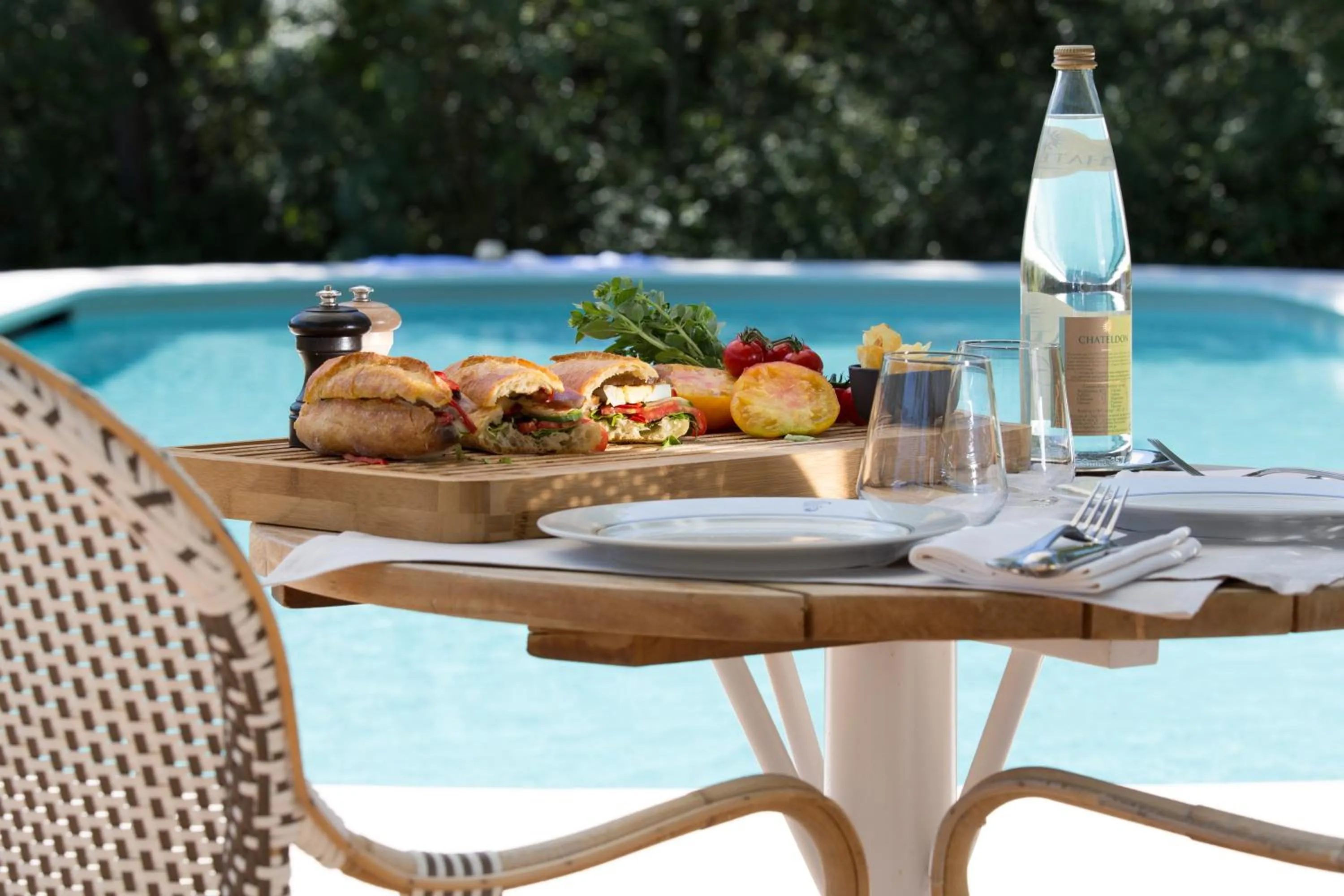 Patio in Château de Fonscolombe