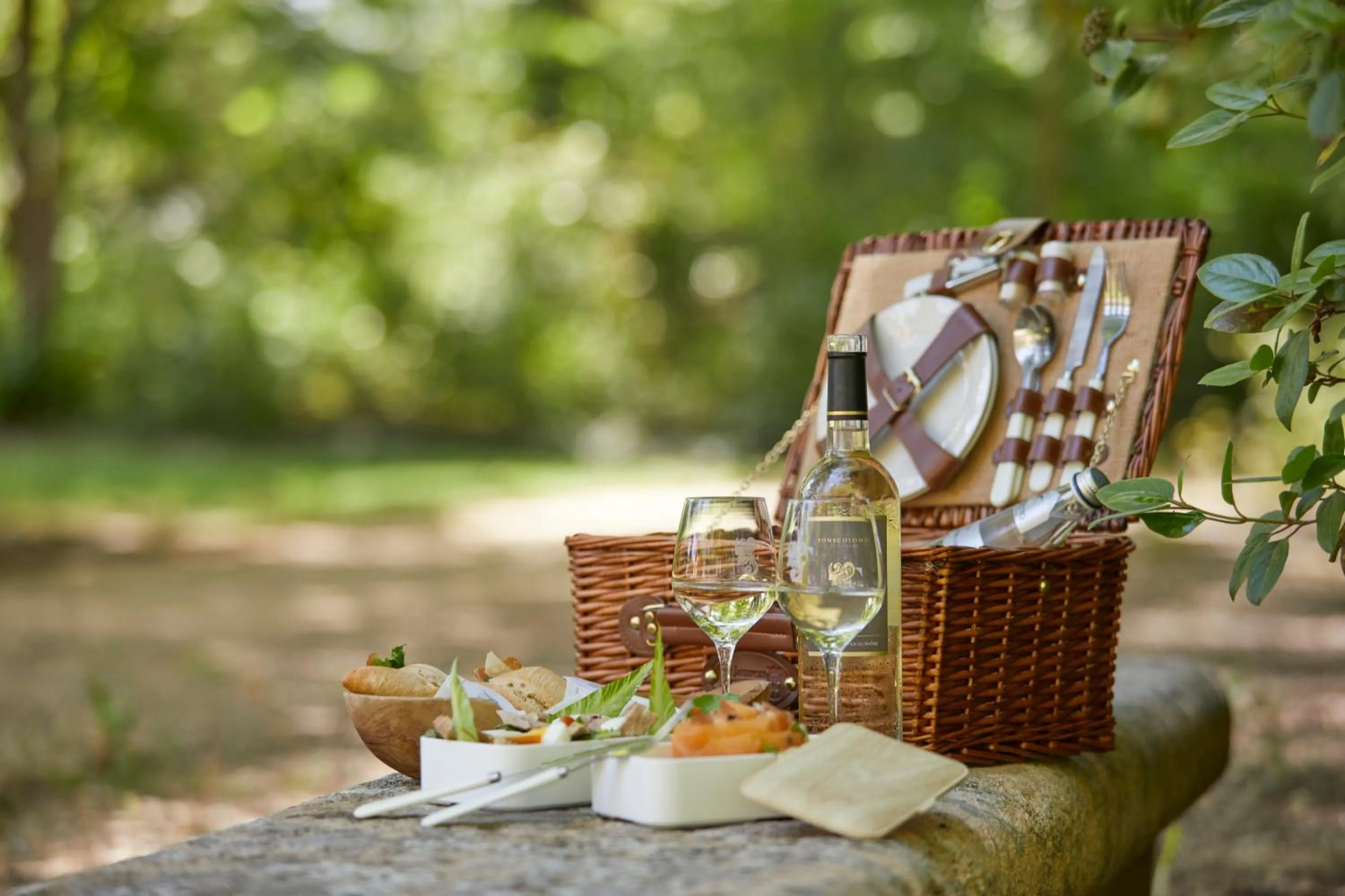 Garden in Château de Fonscolombe