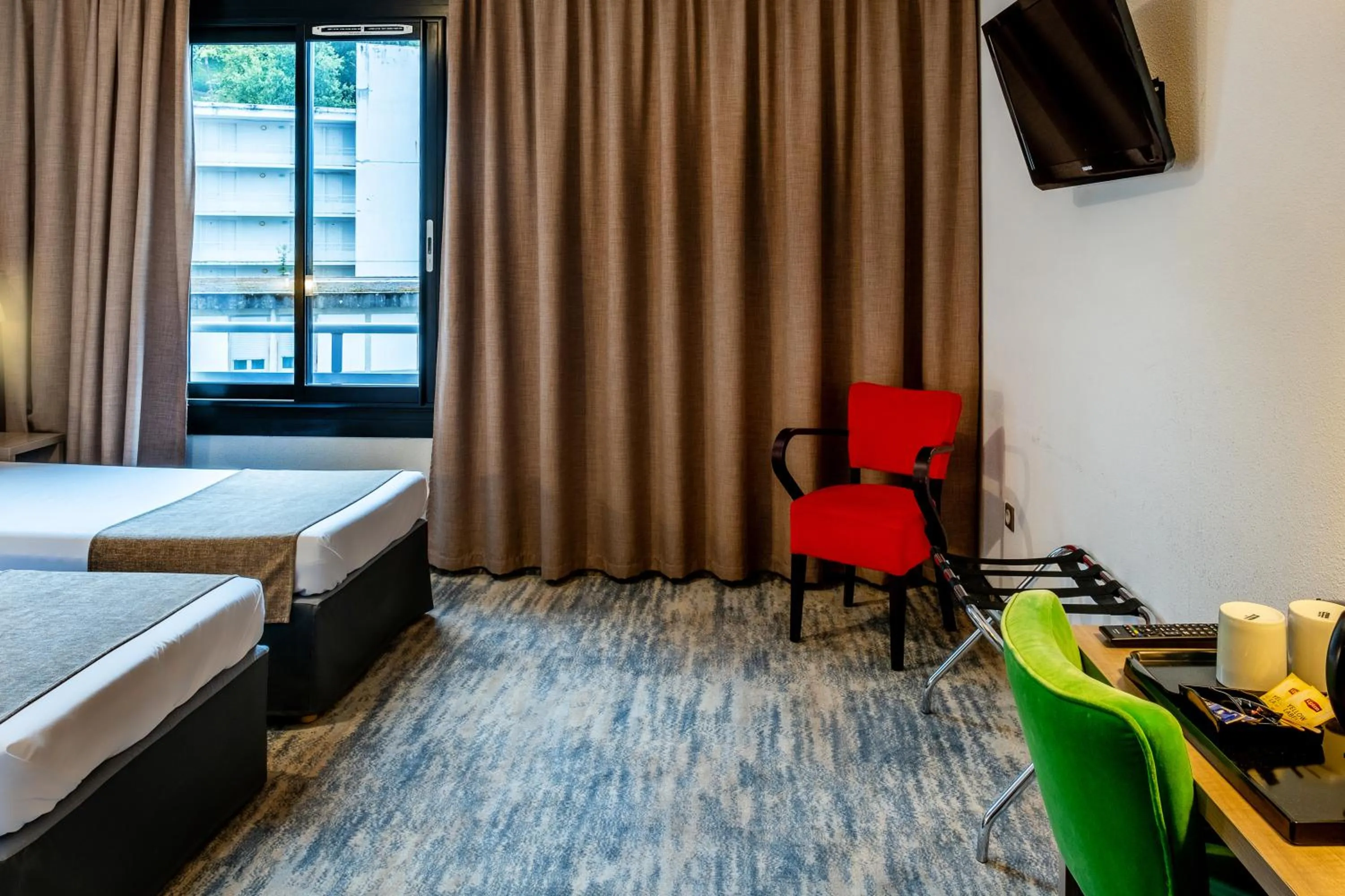 Bed in Hôtel Panorama