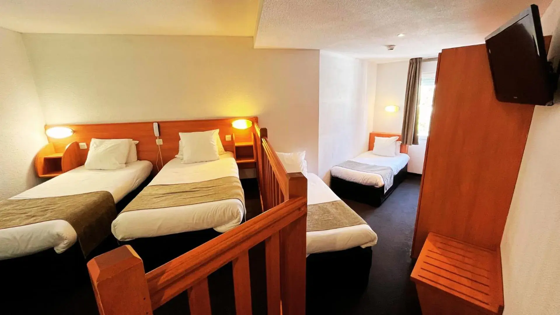 Bed in Hôtel Panorama Bed in Hôtel Panorama