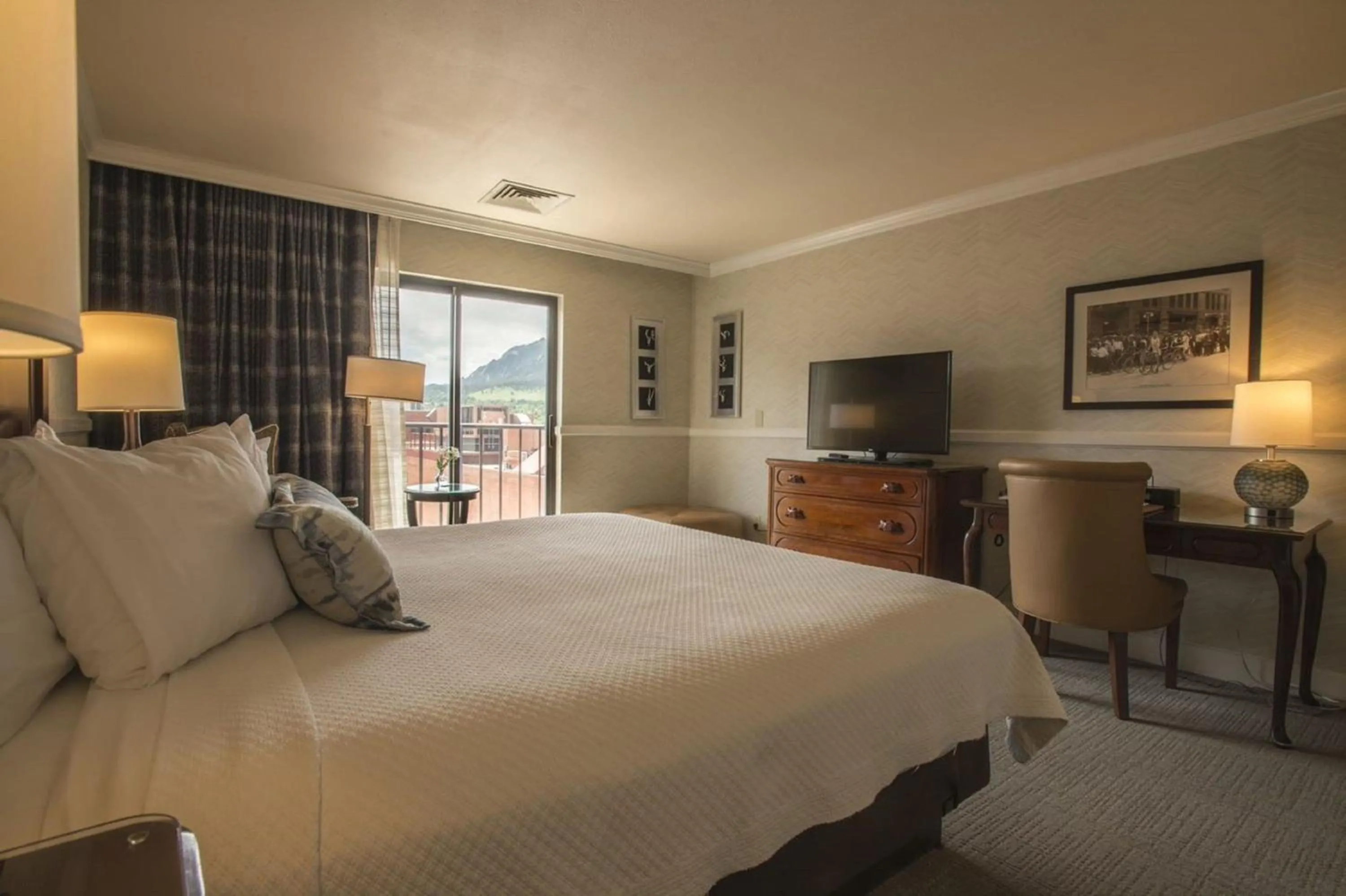 Bed in Hotel Boulderado