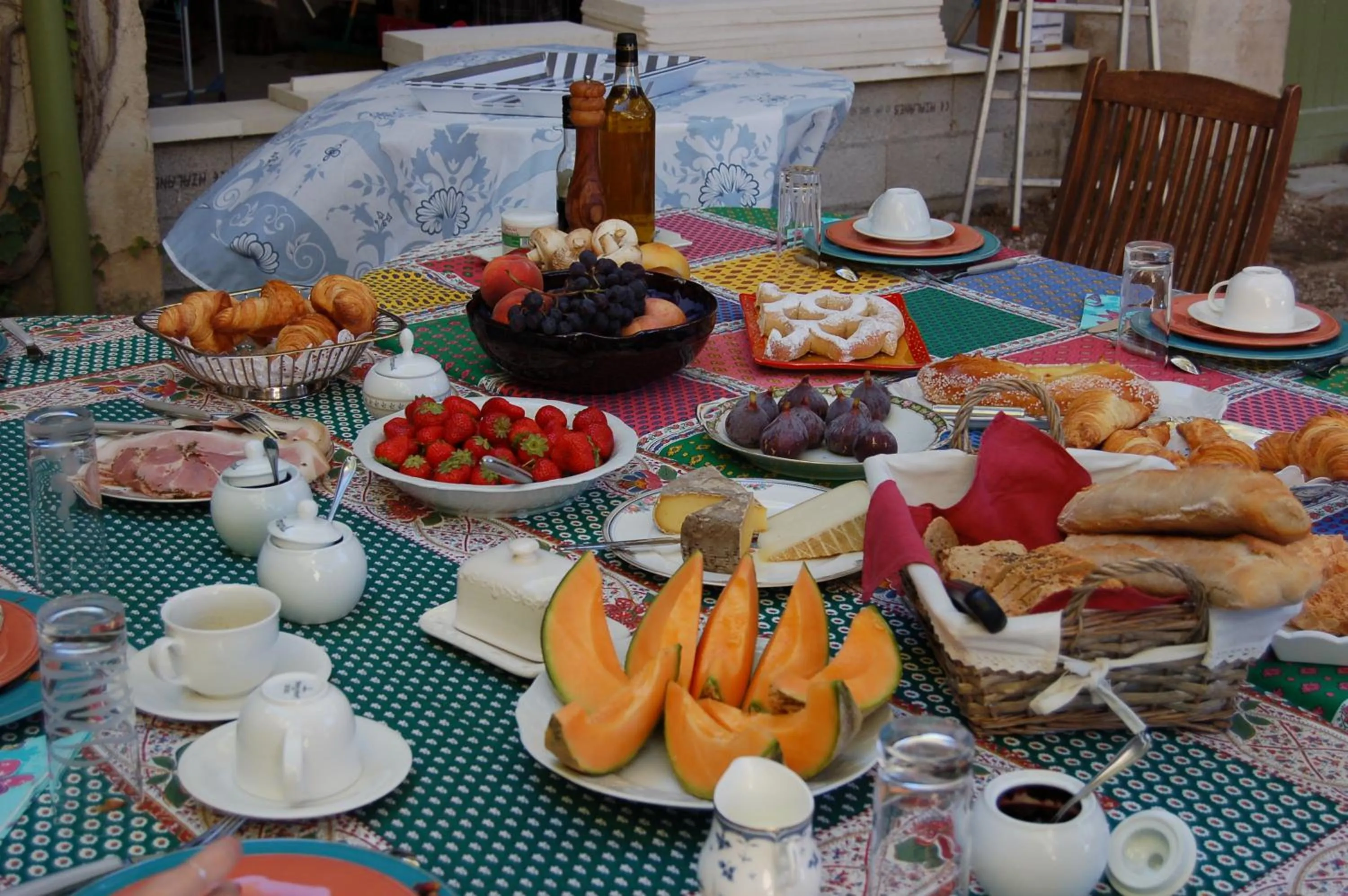 Breakfast in Le Mas Ferrand