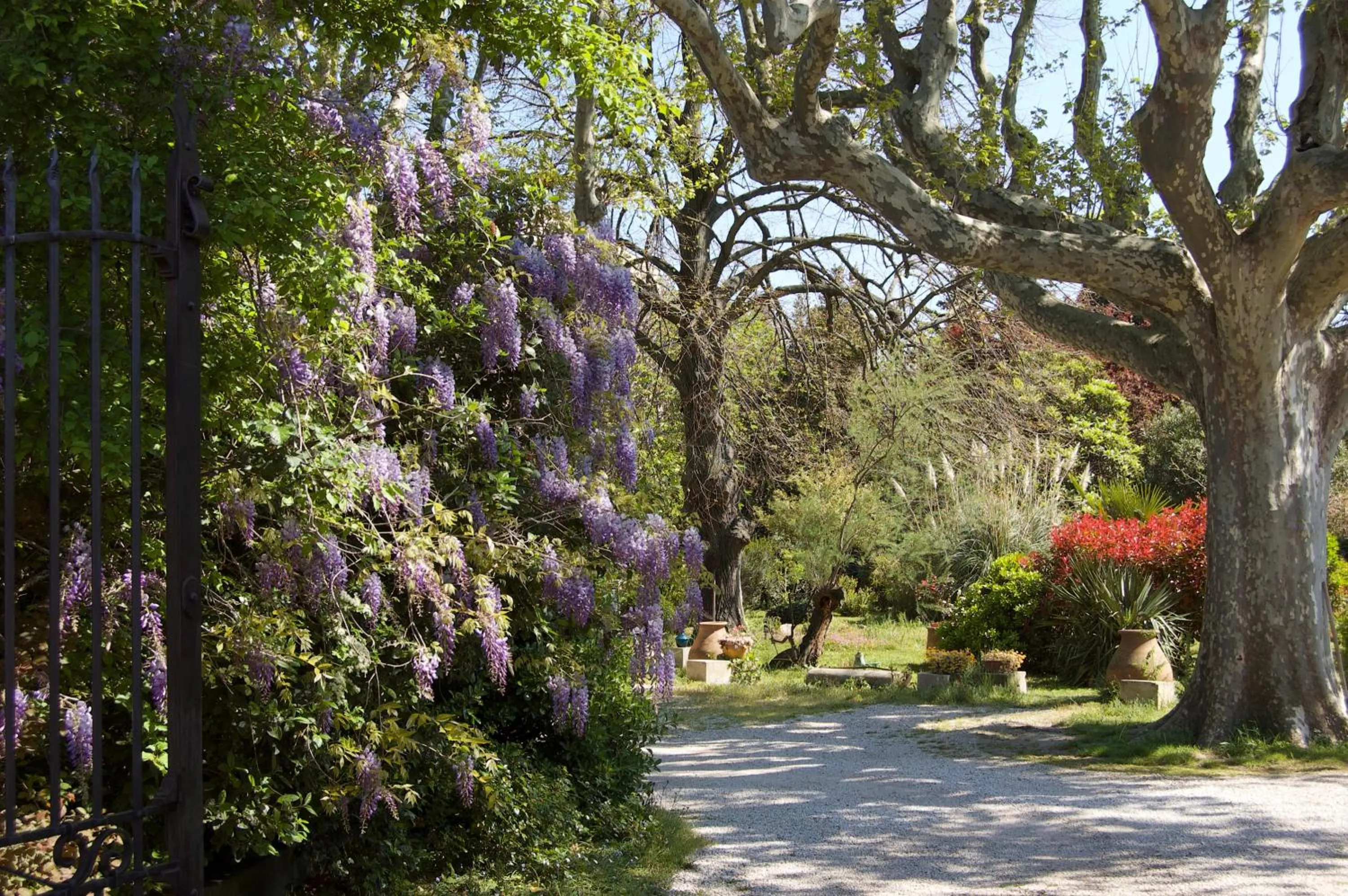 Facade/entrance in Le Mas Ferrand