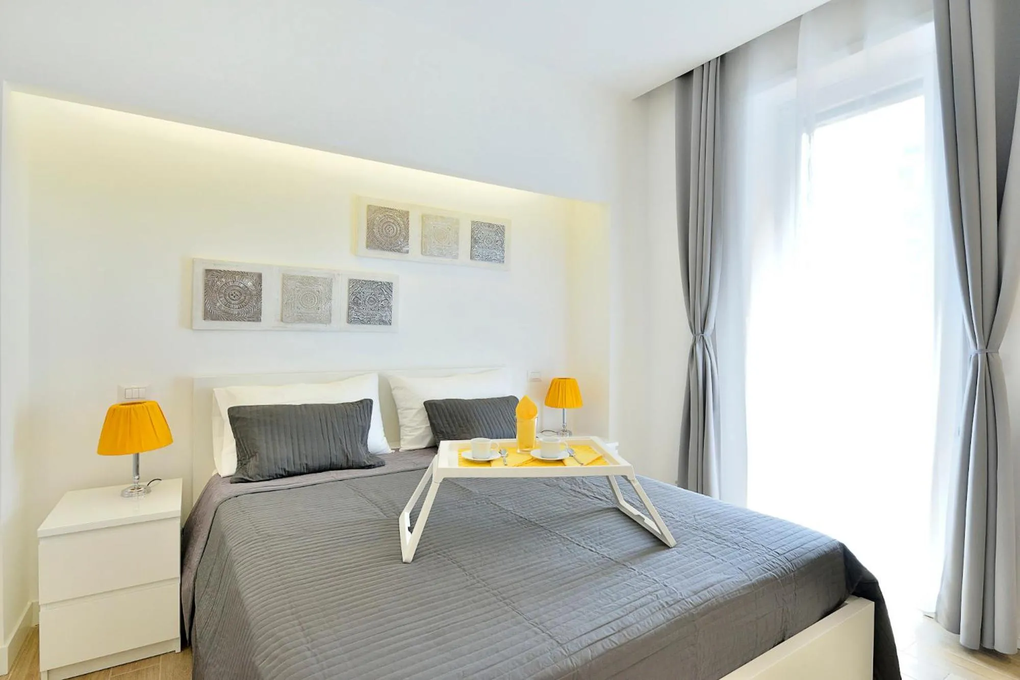 TV and multimedia, Bed in New Romantic Trastevere Apartment