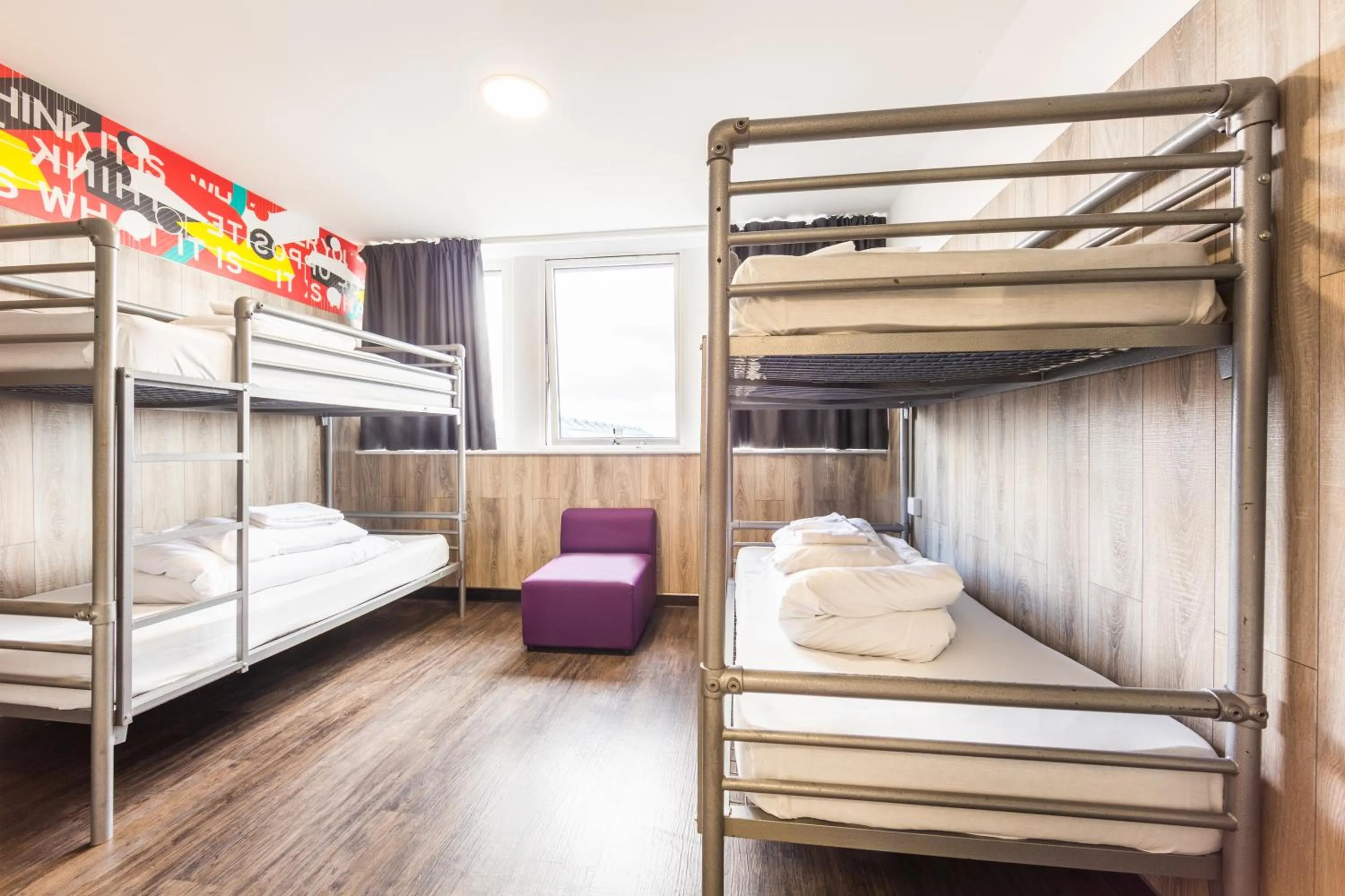 Bunk Bed in Euro Hostel Glasgow