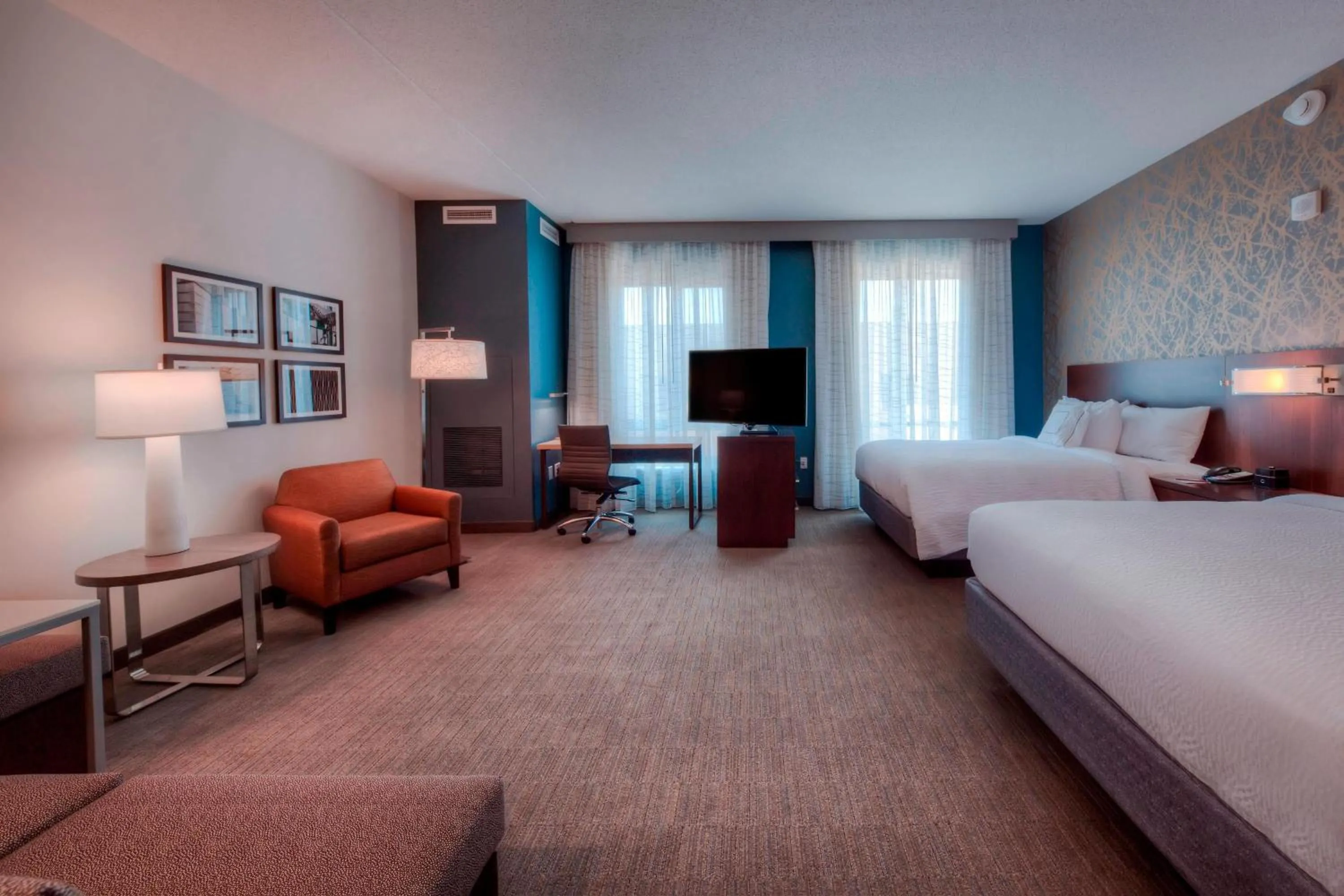 Photo of the whole room, Bed in Residence Inn by Marriott Raleigh Downtown