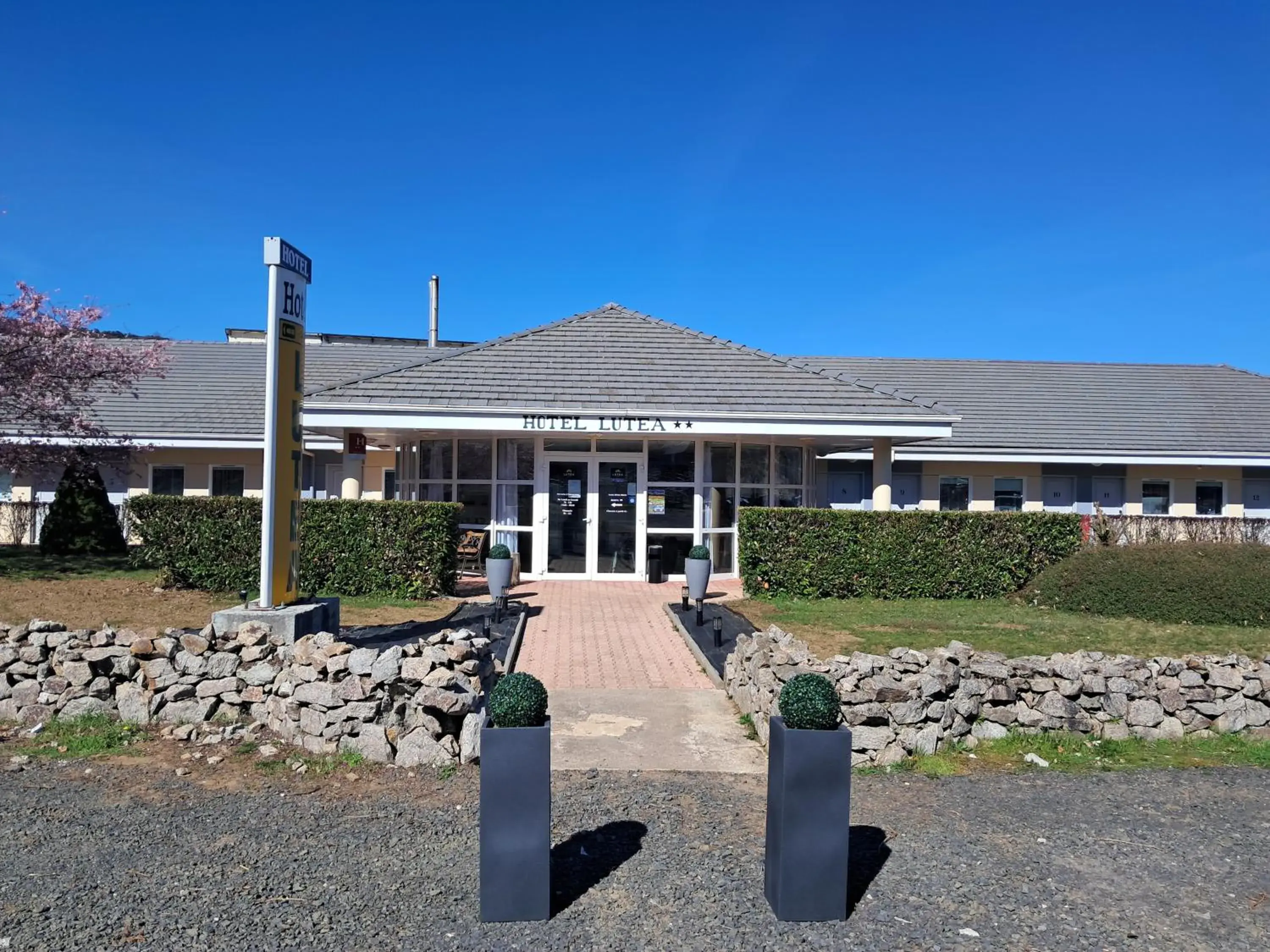 Property building in The Originals Access, Hôtel Le Lutéa Property building in The Originals Access, Hôtel Le Lutéa