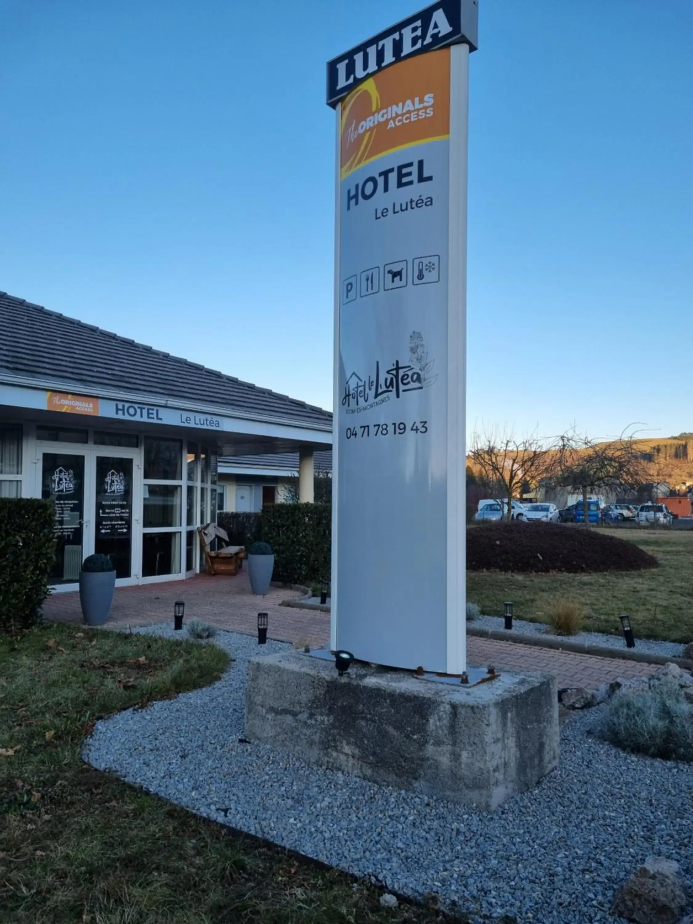 Property building in The Originals Access, Hôtel Le Lutéa Property building in The Originals Access, Hôtel Le Lutéa